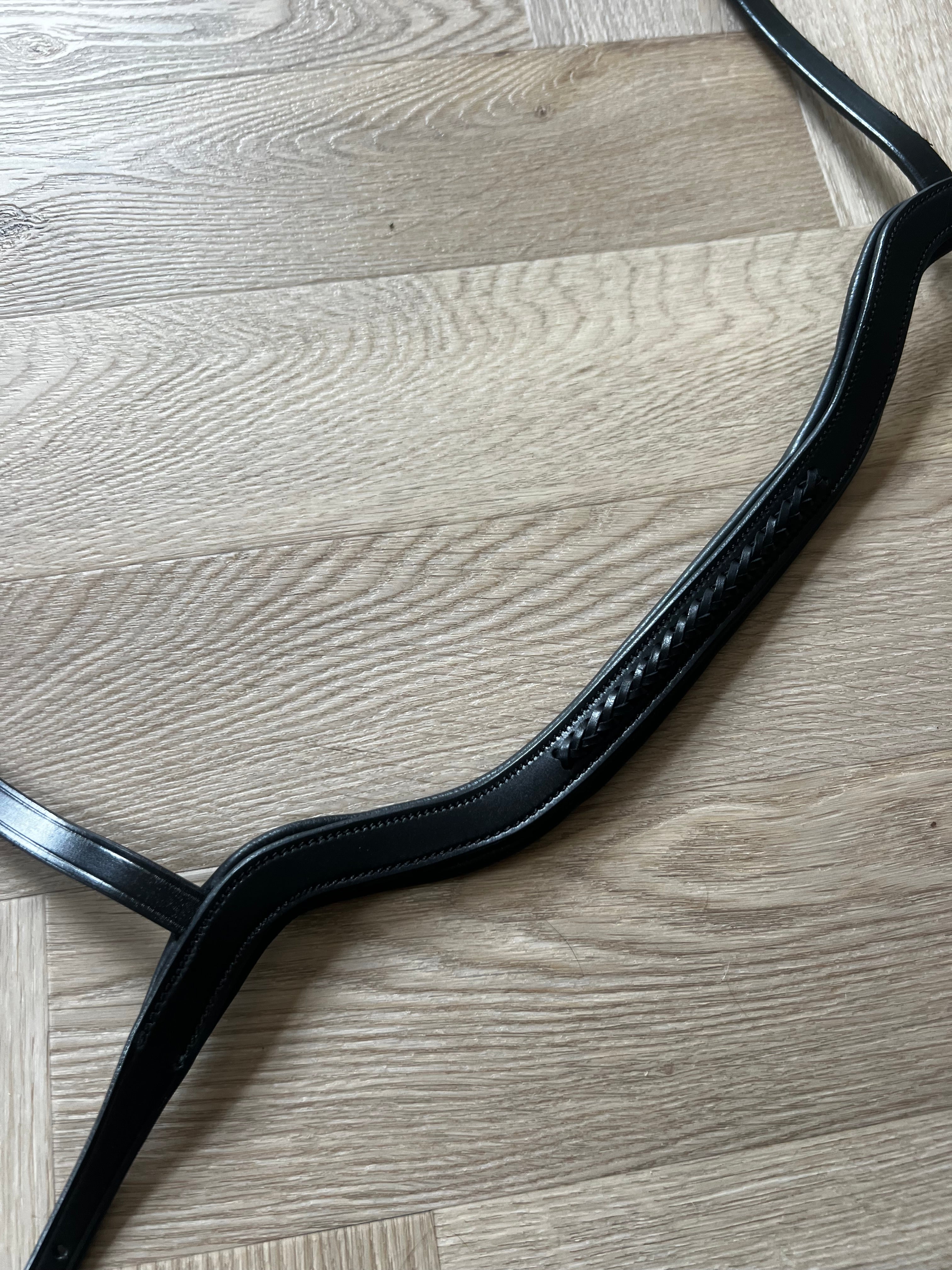 PH deluxe næserem engelsk anatomic braid - Aríus Icehorse Line