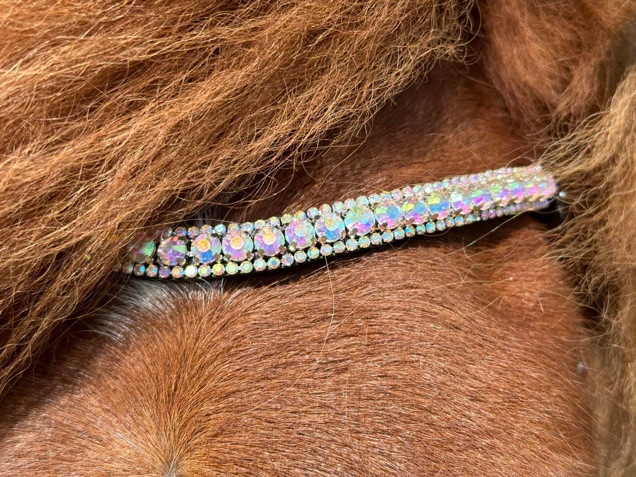 PH deluxe pandebånd diamond 3 rows rainbow - Aríus Icehorse Line