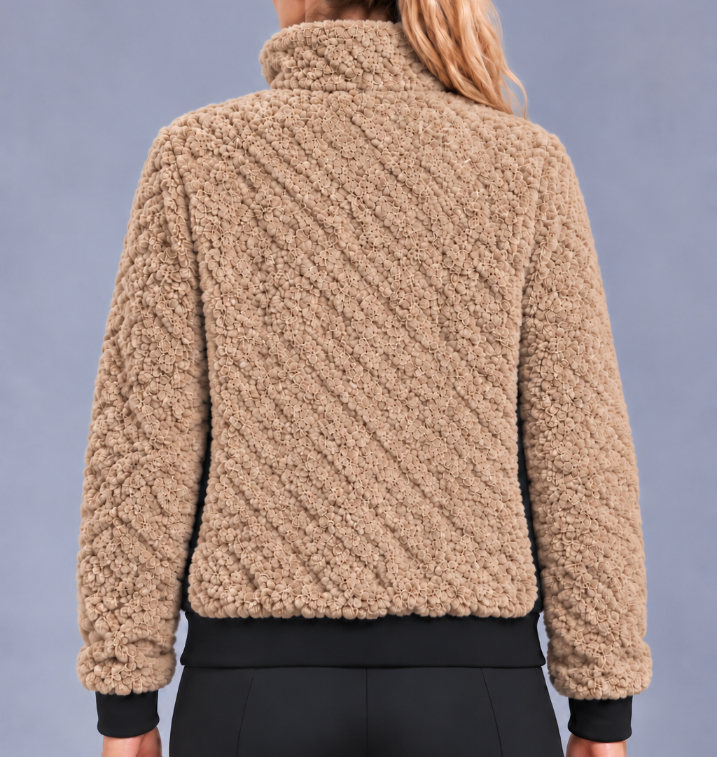 Aríus coralfleece bamsejakke