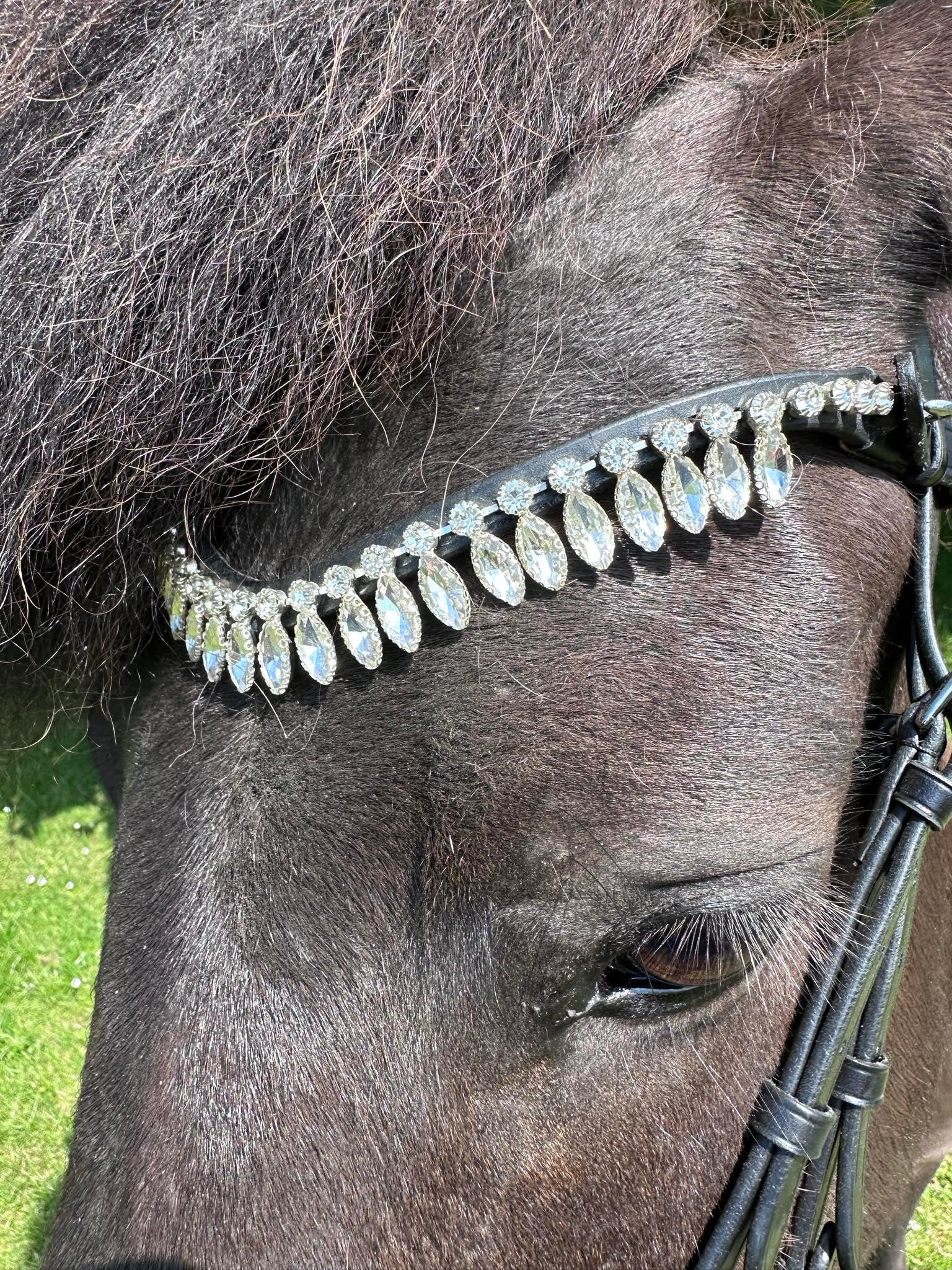 PH deluxe pandebånd diamond diadem - Aríus Icehorse Line