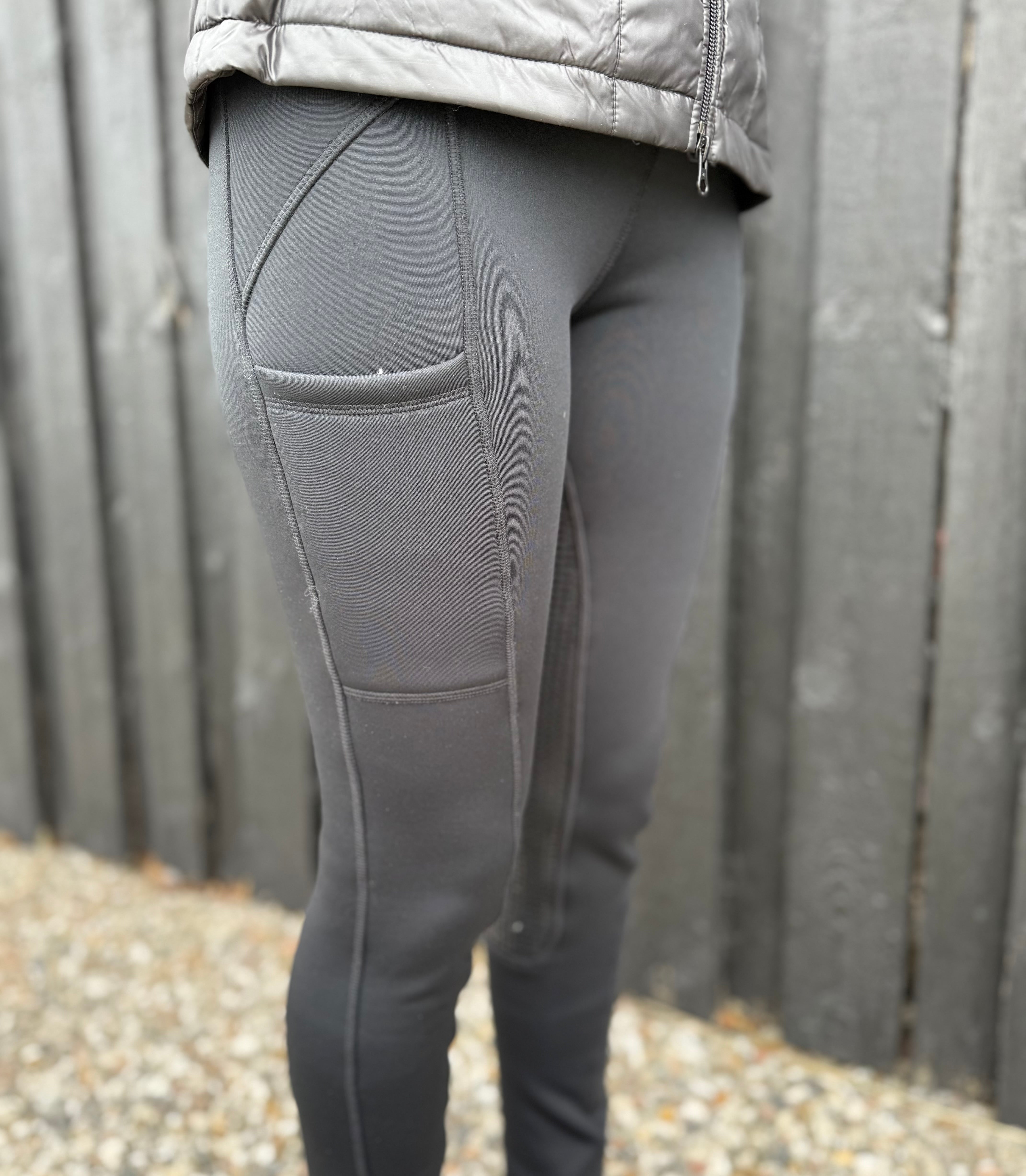 Aríus vinter bamsetights ridebukser fullgrip - Aríus Icehorse Line