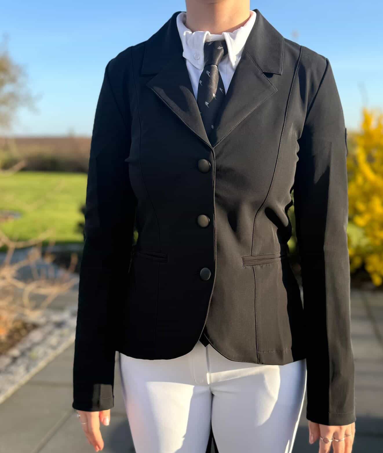 Aríus tecnical stævnejakke, sort - Aríus Icehorse Line