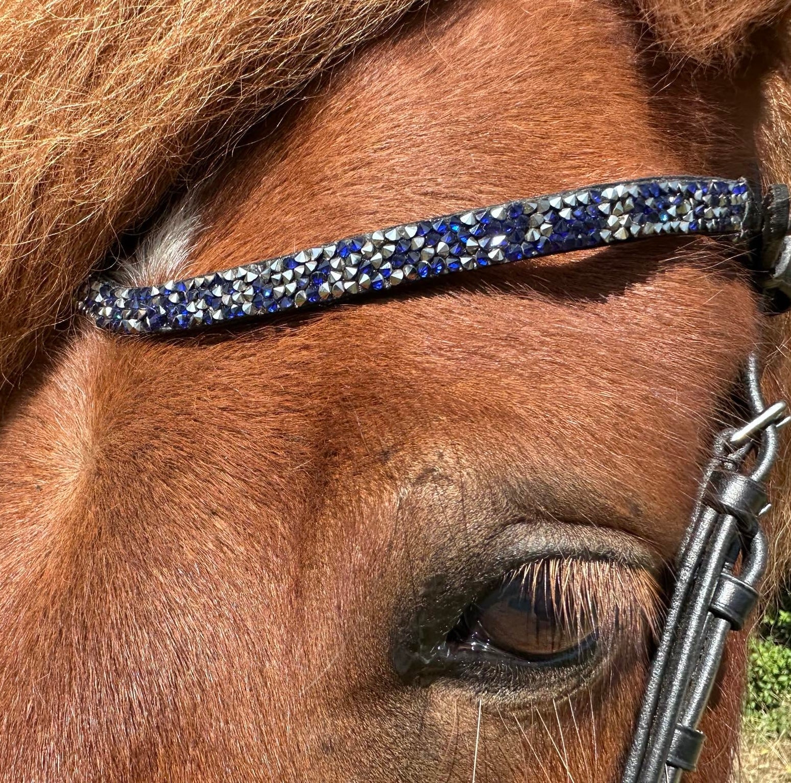 PH deluxe pandebånd elegant blue mix - Aríus Icehorse Line