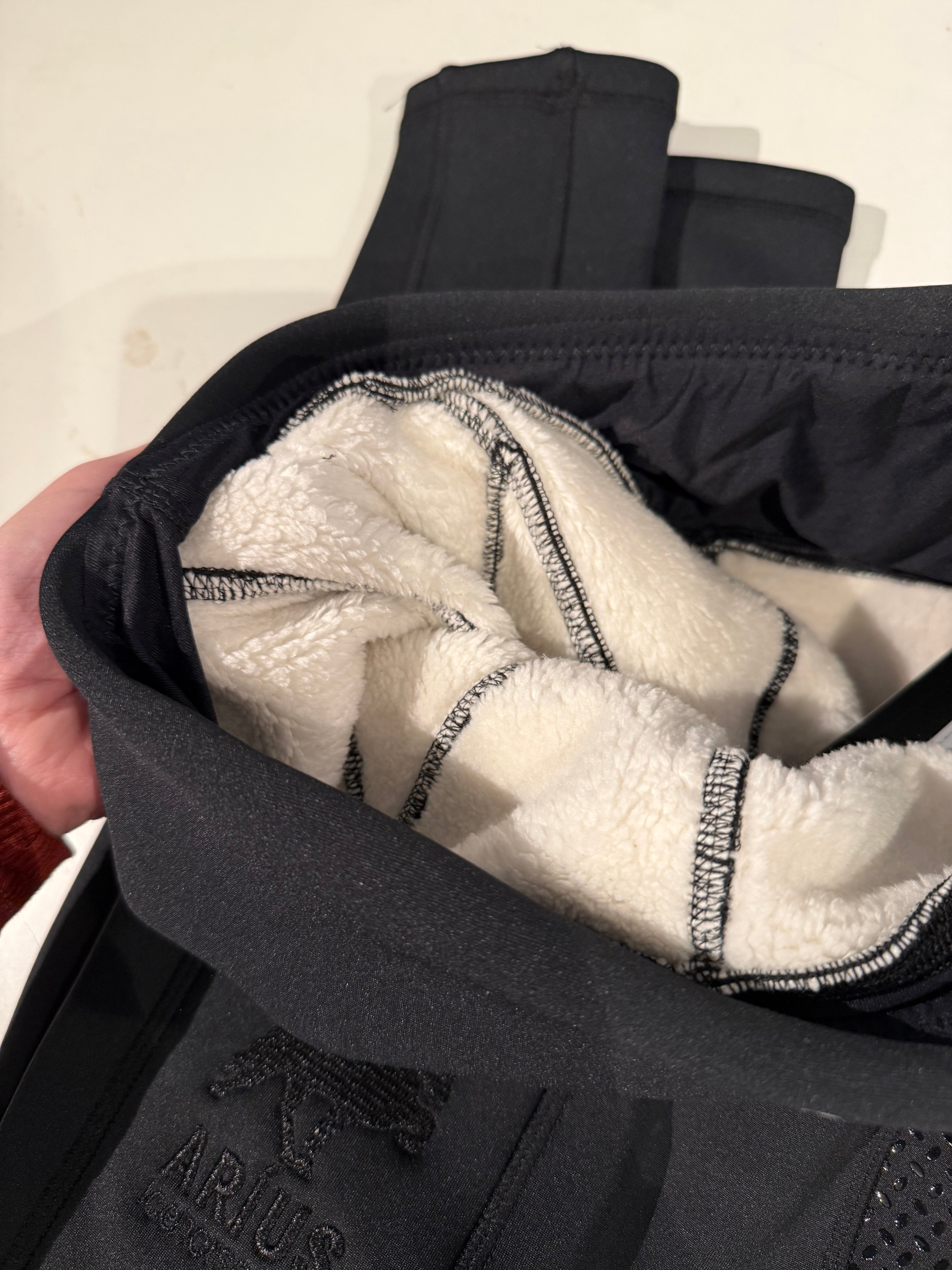 Aríus vinter bamsetights ridebukser fullgrip - Aríus Icehorse Line