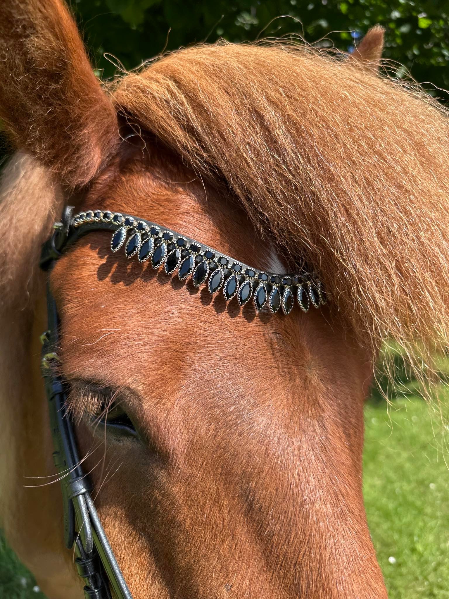 PH deluxe pandebånd diamond diadem - Aríus Icehorse Line