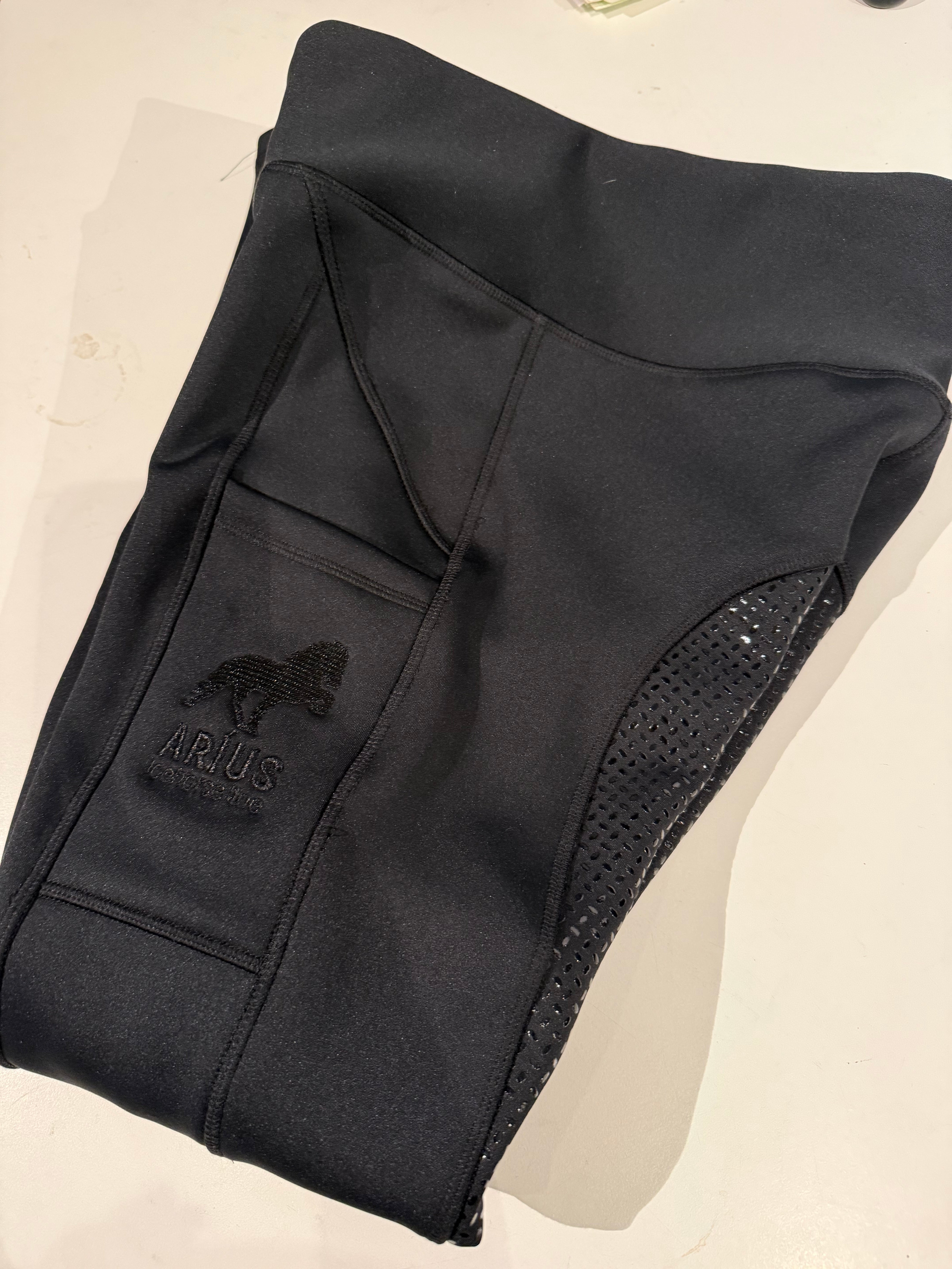 Aríus vinter bamsetights ridebukser fullgrip - Aríus Icehorse Line