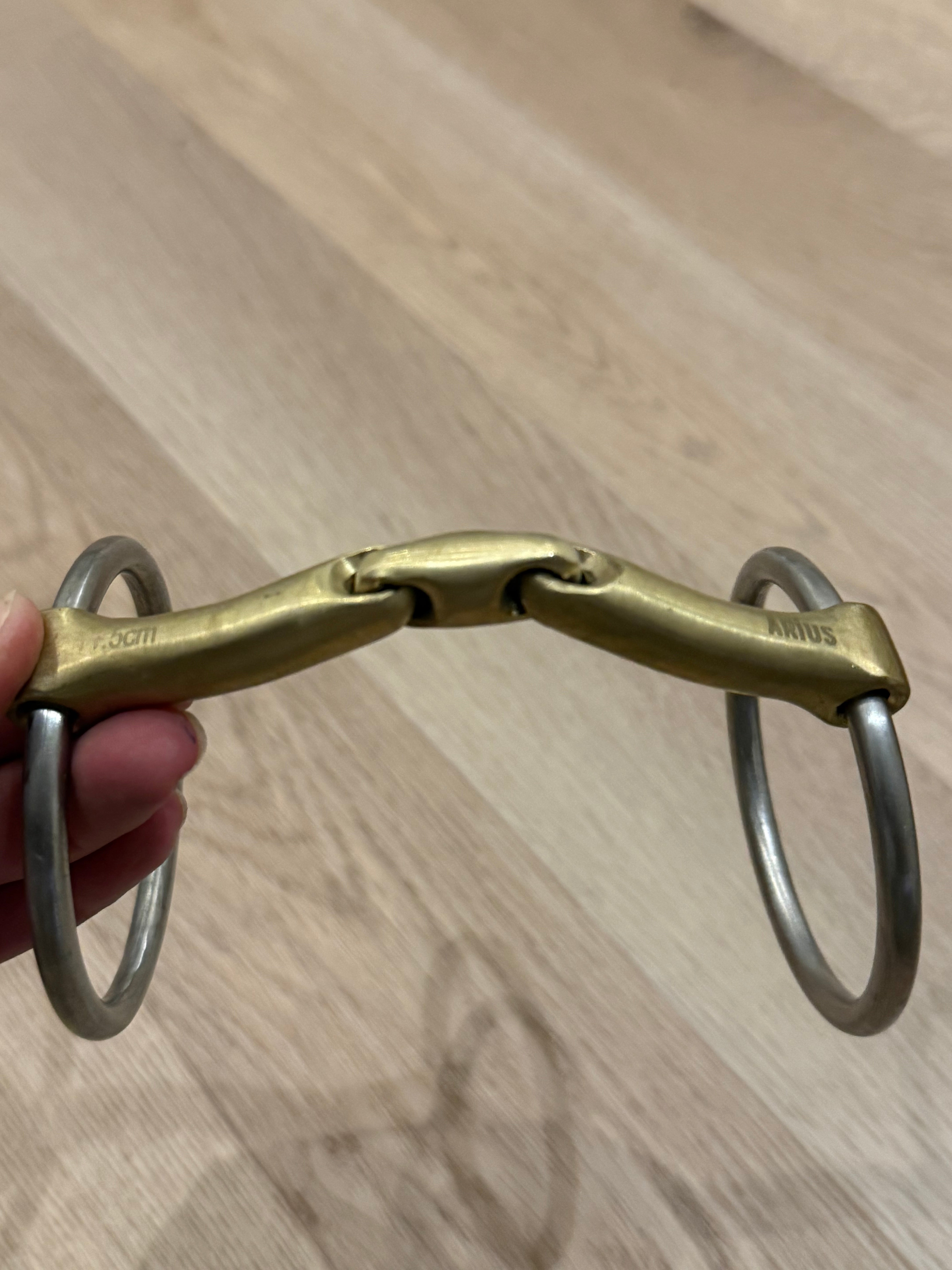 ARÍUS soft 3 delt LOCK bid løse ringe - Aríus Icehorse Line