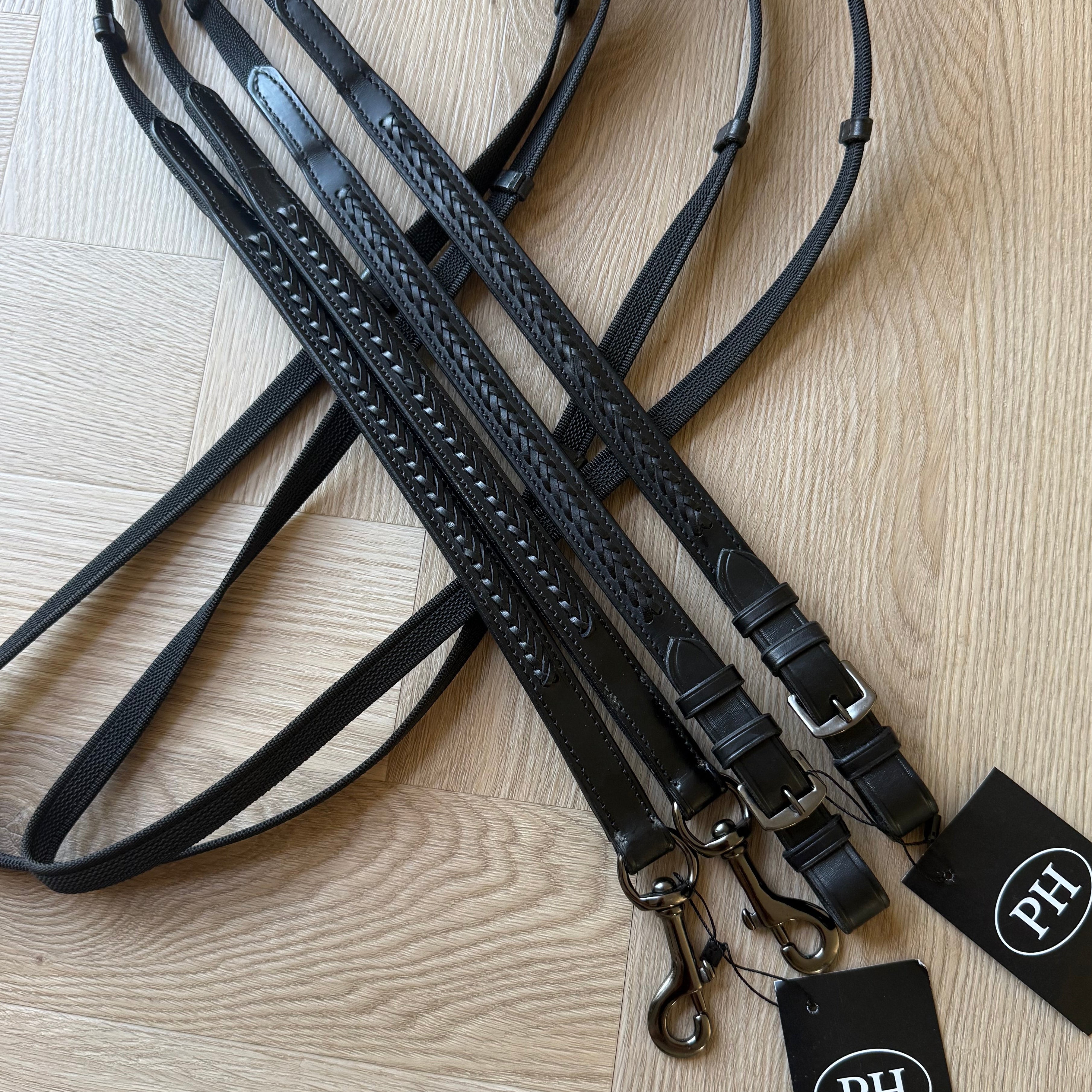 PH webtøjle “exclusive braid” BLACK