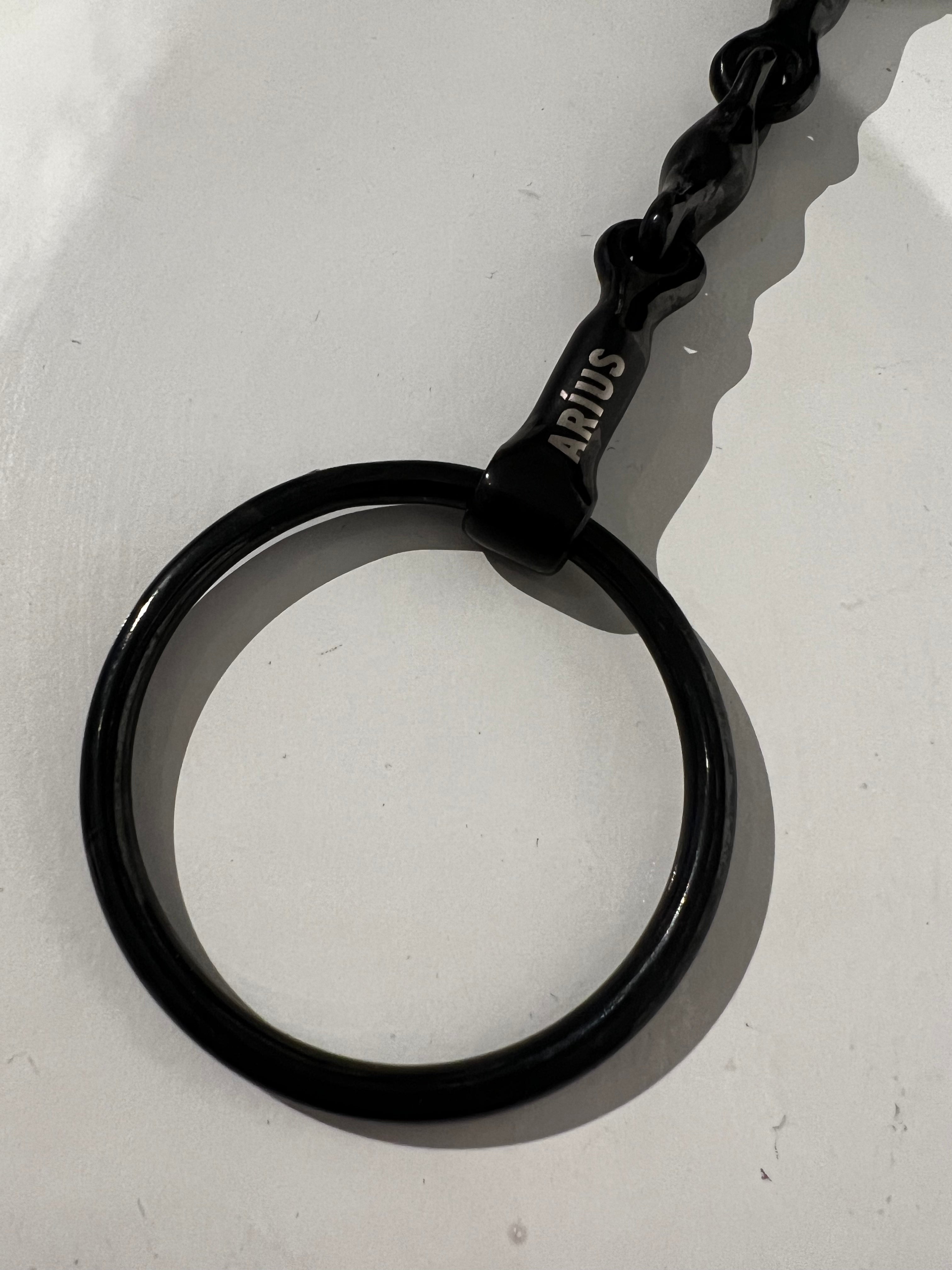Aríus titanium bid BLACK 3 delt løse ringe - Aríus Icehorse Line
