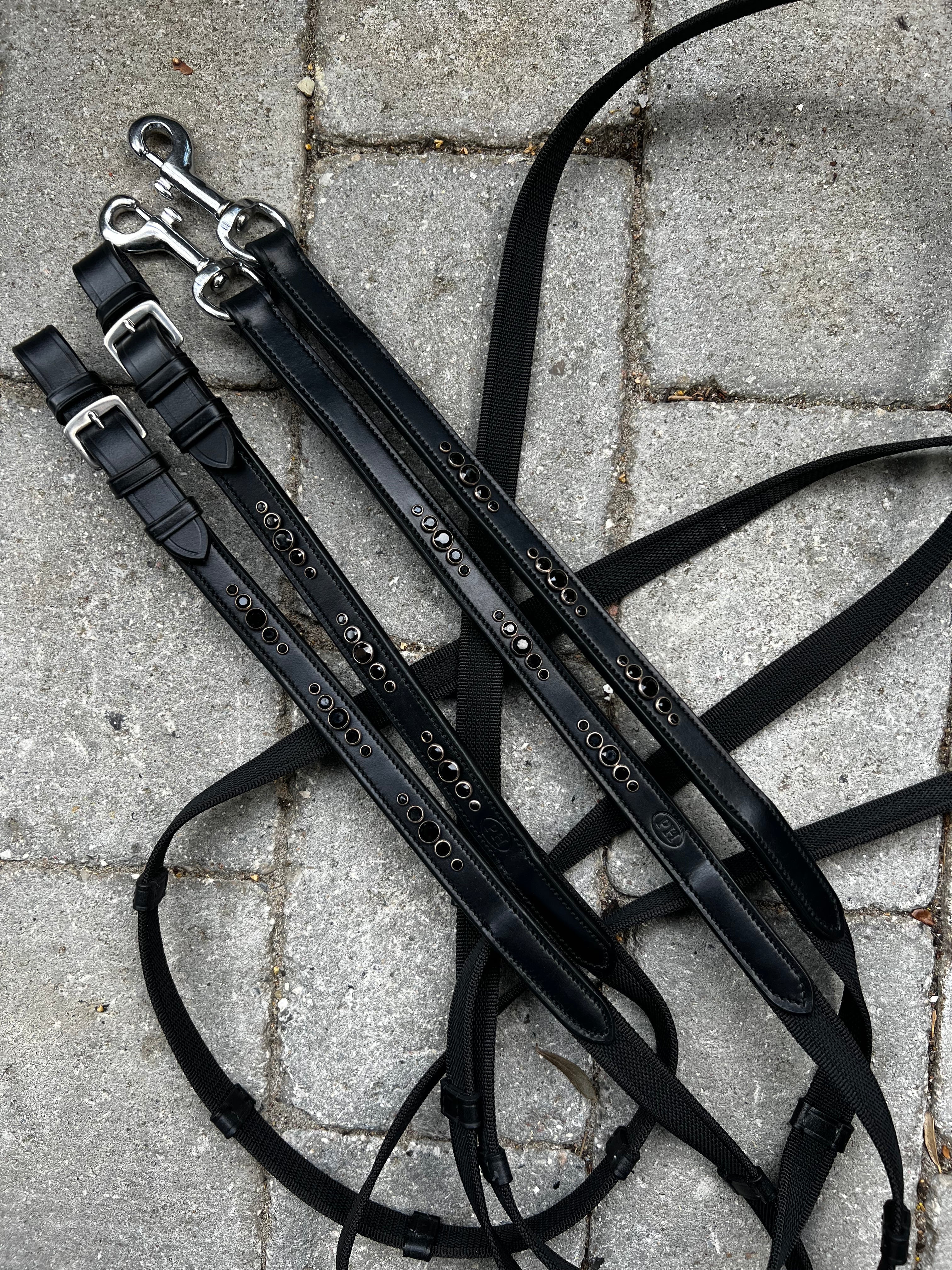 PH WEBTØJLE med stoppere “5 BLACK DIAMONDS" - Aríus Icehorse Line