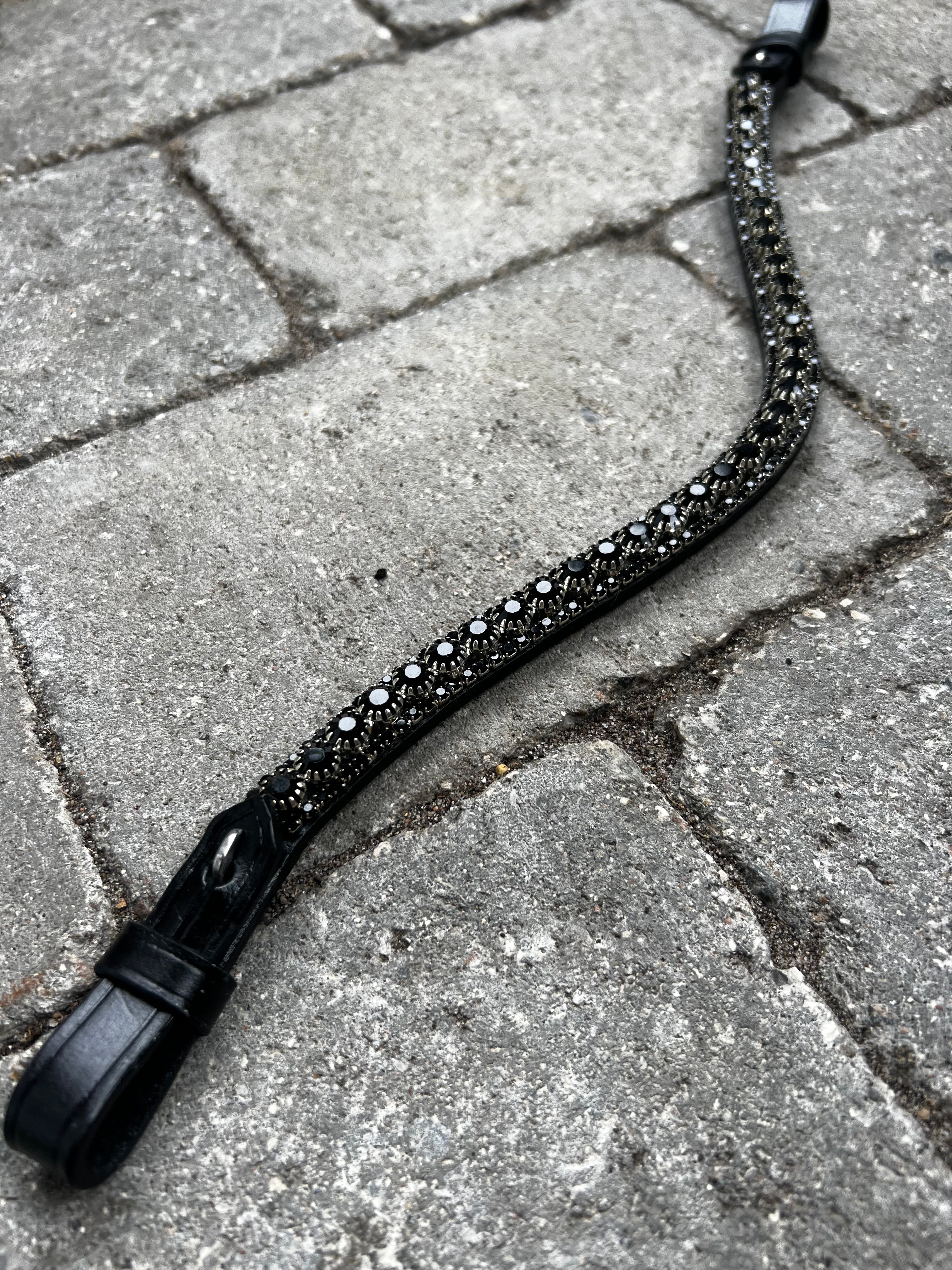 PH deluxe pandebånd diamond 3 rows black - Aríus Icehorse Line