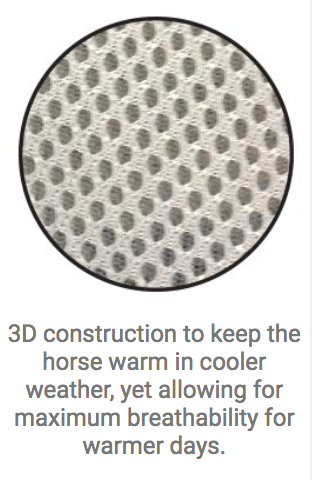 Horseware Rambo Airmax cooler dækken - Aríus