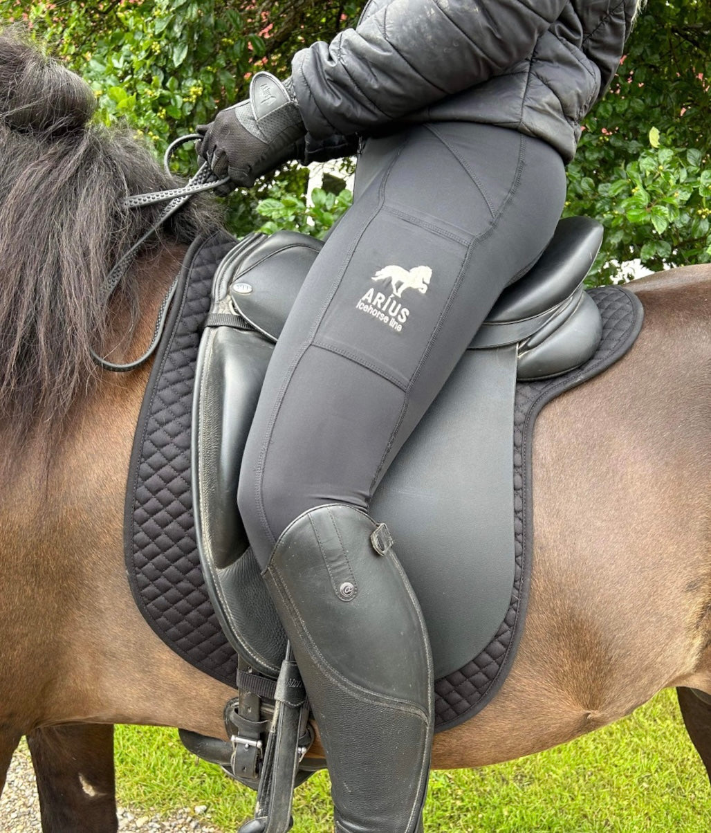 Aríus summertights ridebukser fullgrip - Aríus Icehorse Line
