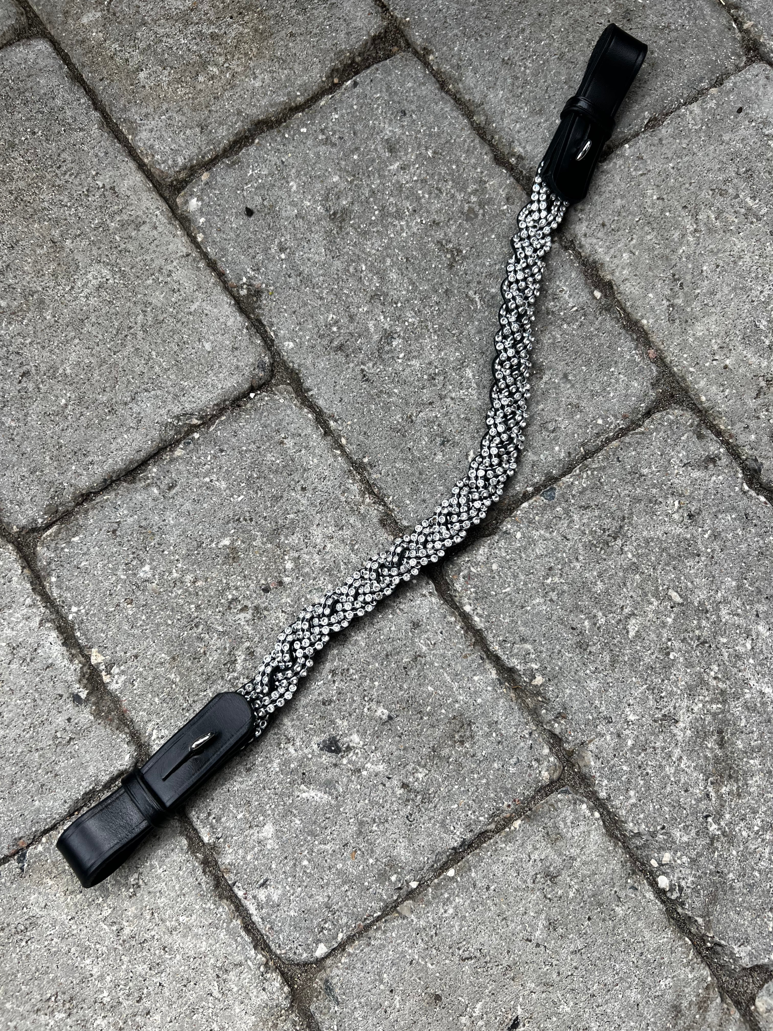 PH deluxe pandebånd diamond braid white - Aríus Icehorse Line