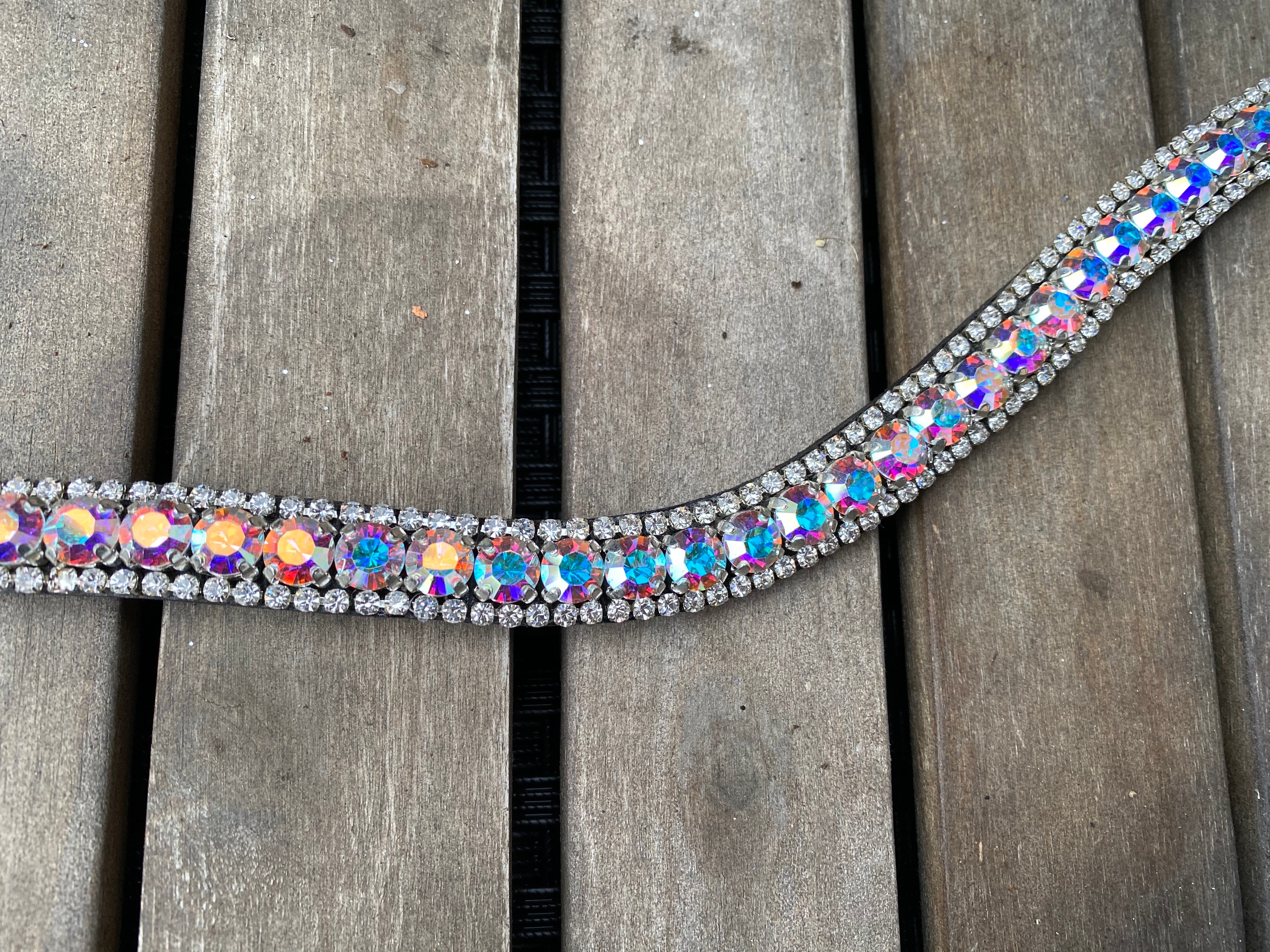 PH deluxe pandebånd diamond 3 rows rainbow - Aríus