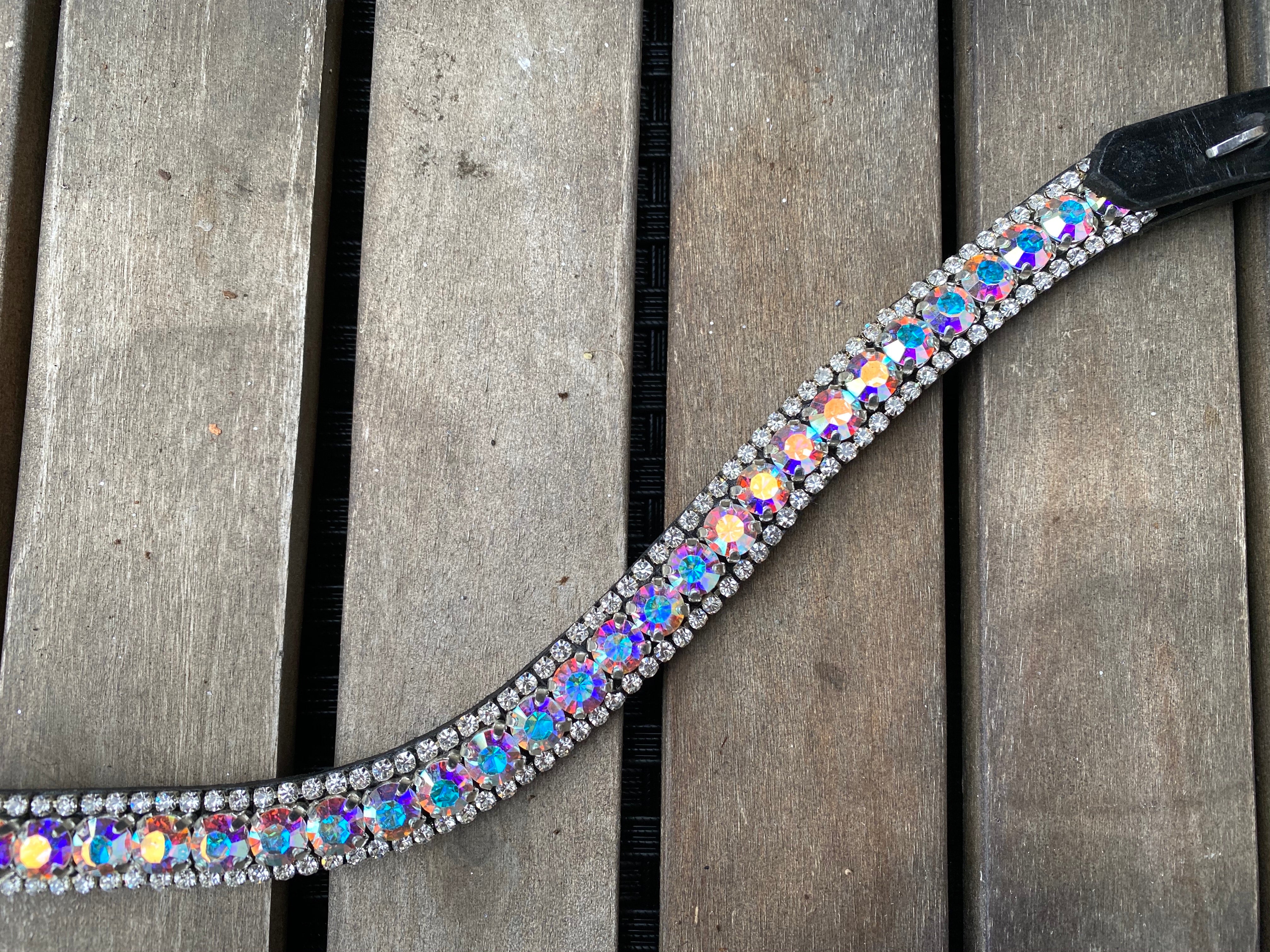 PH deluxe pandebånd diamond 3 rows rainbow - Aríus