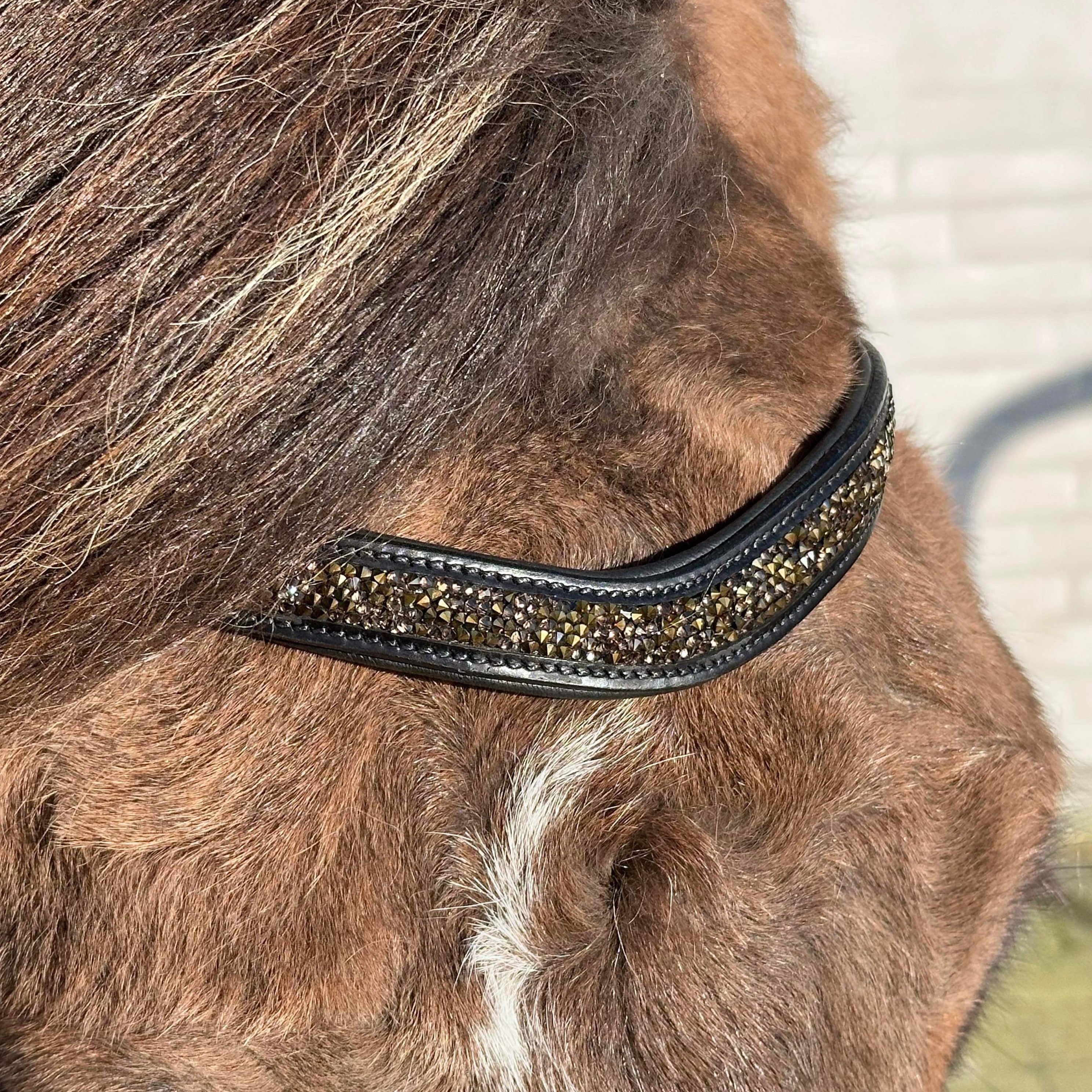 PH deluxe pandebånd rockcrystal gold - Aríus Icehorse Line