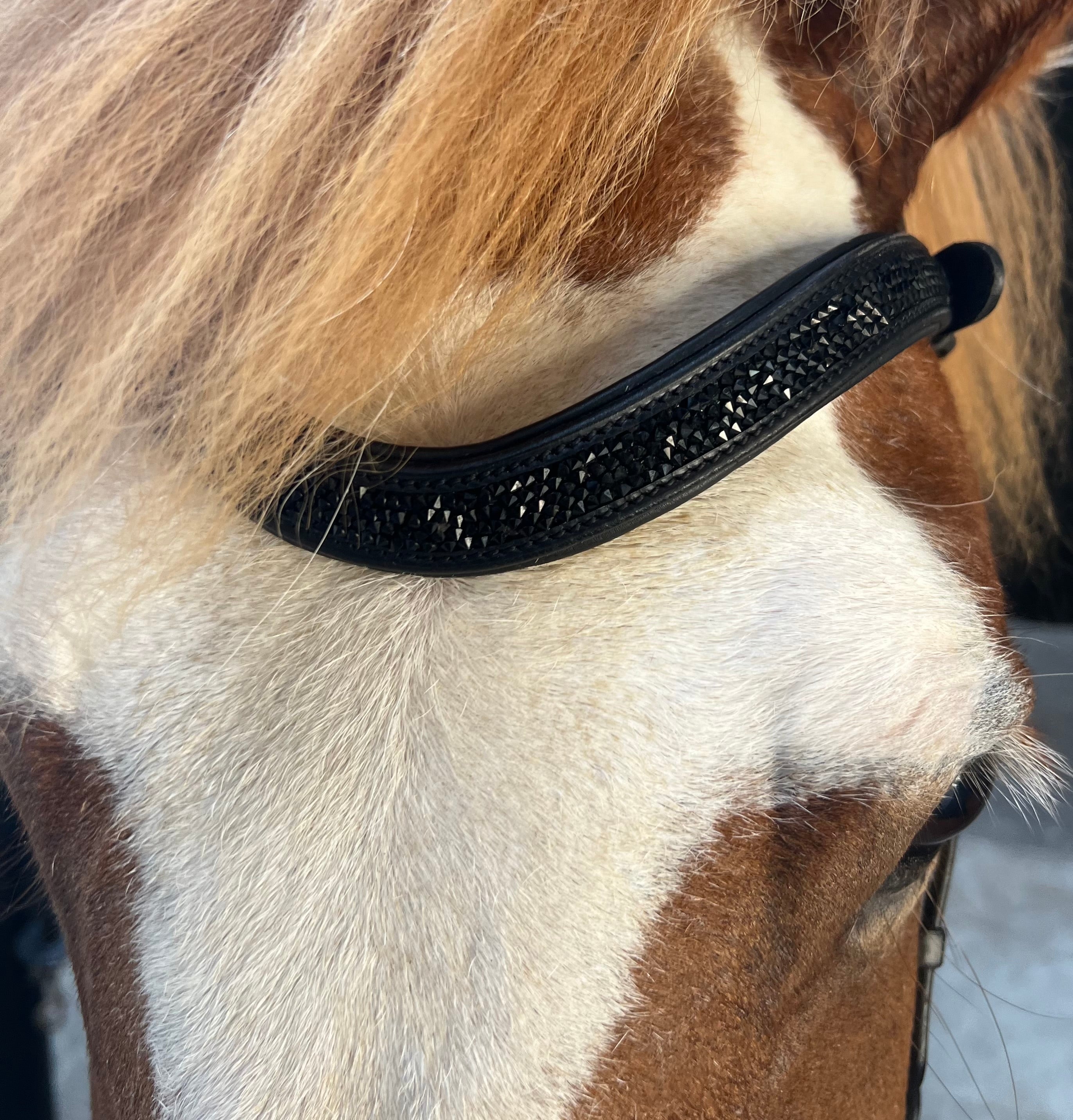 PH deluxe pandebånd rockcrystal black - Aríus Icehorse Line