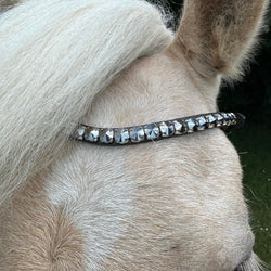 PH deluxe headband "Big diamonds" silver