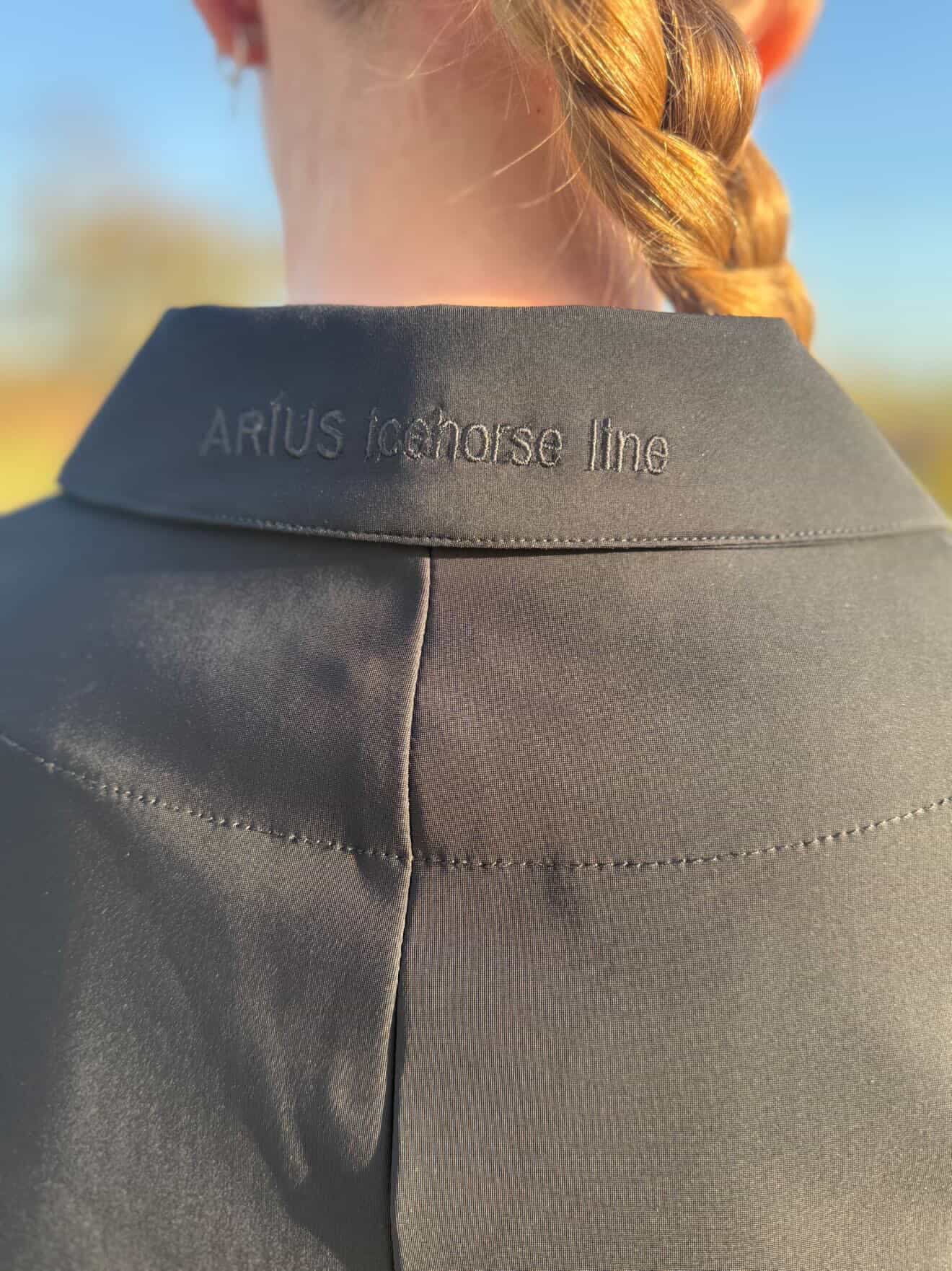 Aríus tecnical stævnejakke, sort - Aríus Icehorse Line