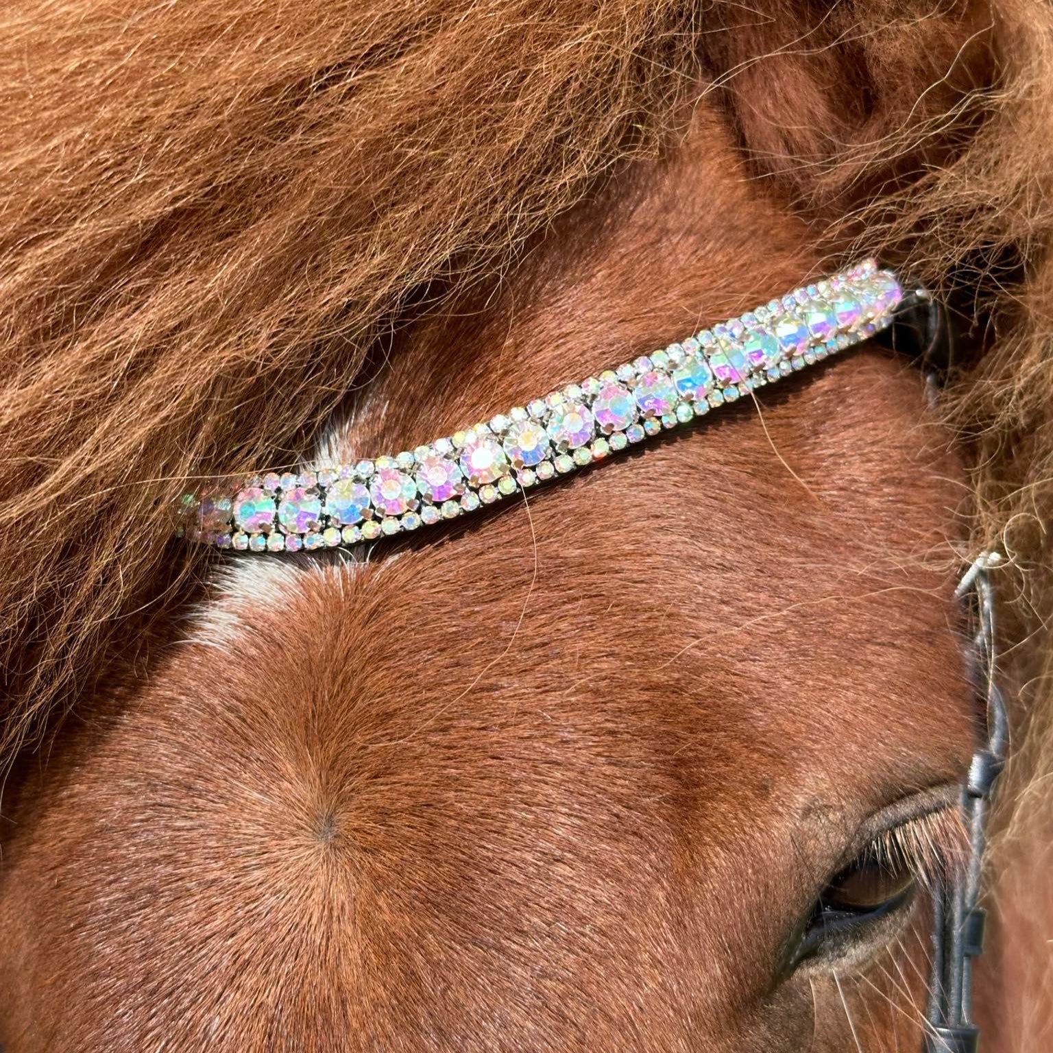 PH deluxe pandebånd diamond 3 rows rainbow - Aríus Icehorse Line