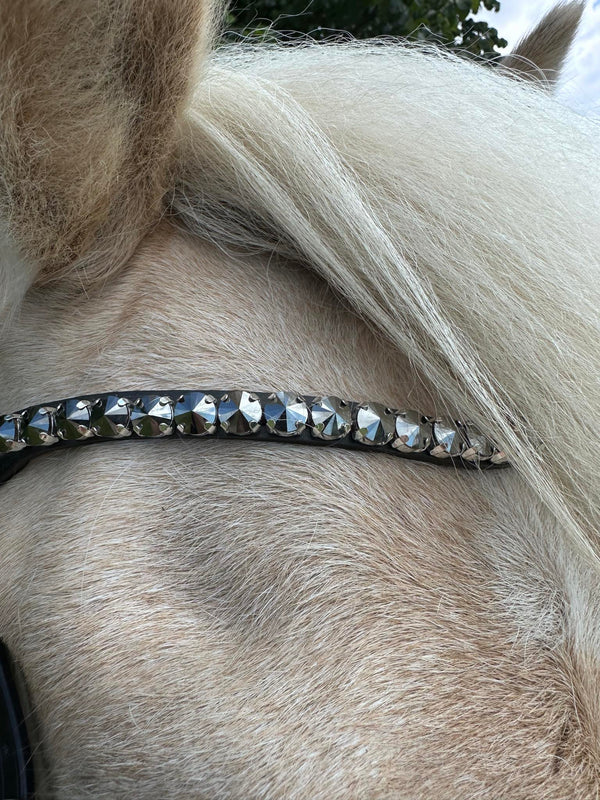 PH deluxe headband "Big diamonds" silver