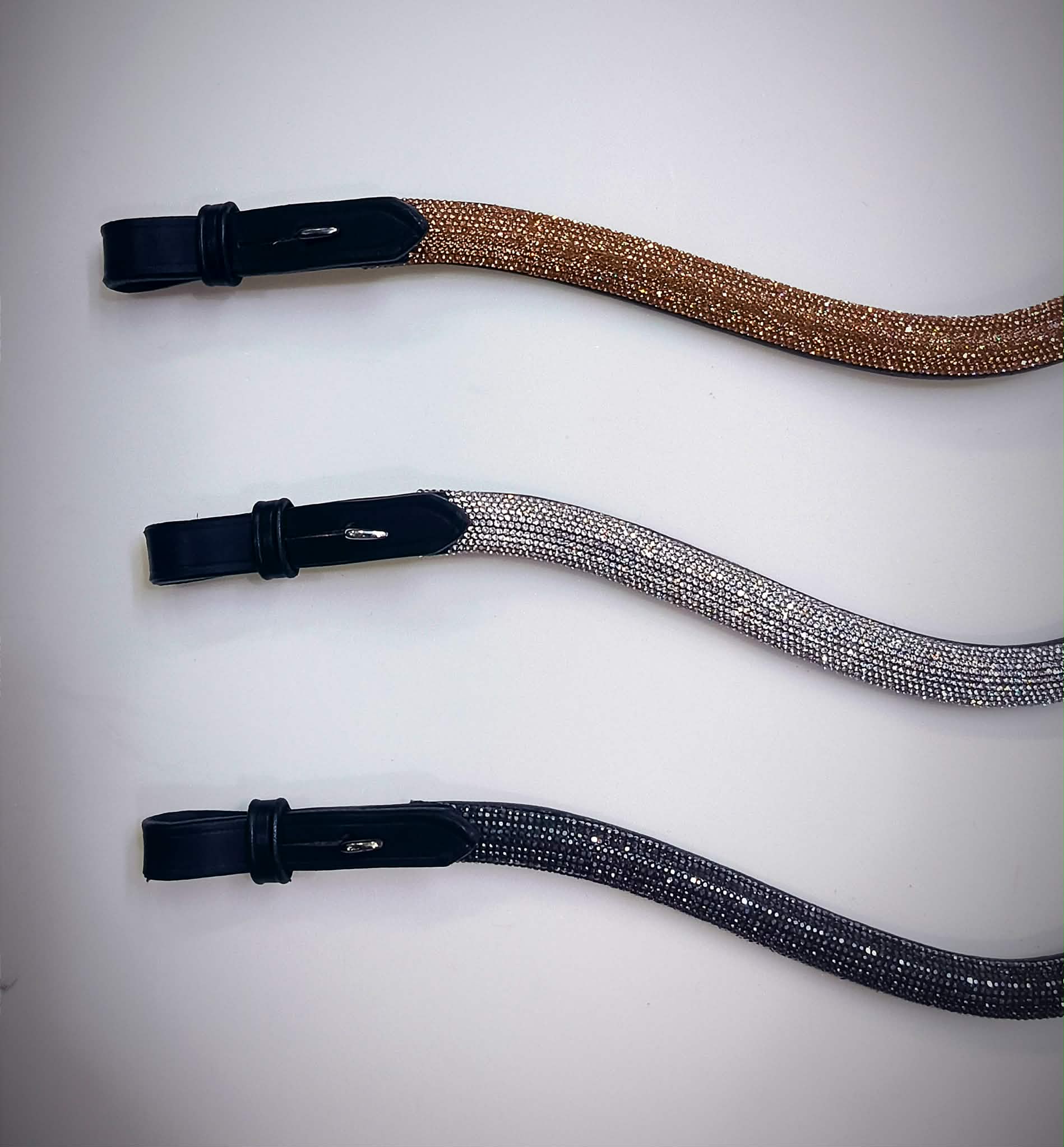 PH deluxe pandebånd sparkle gold - Aríus Icehorse Line