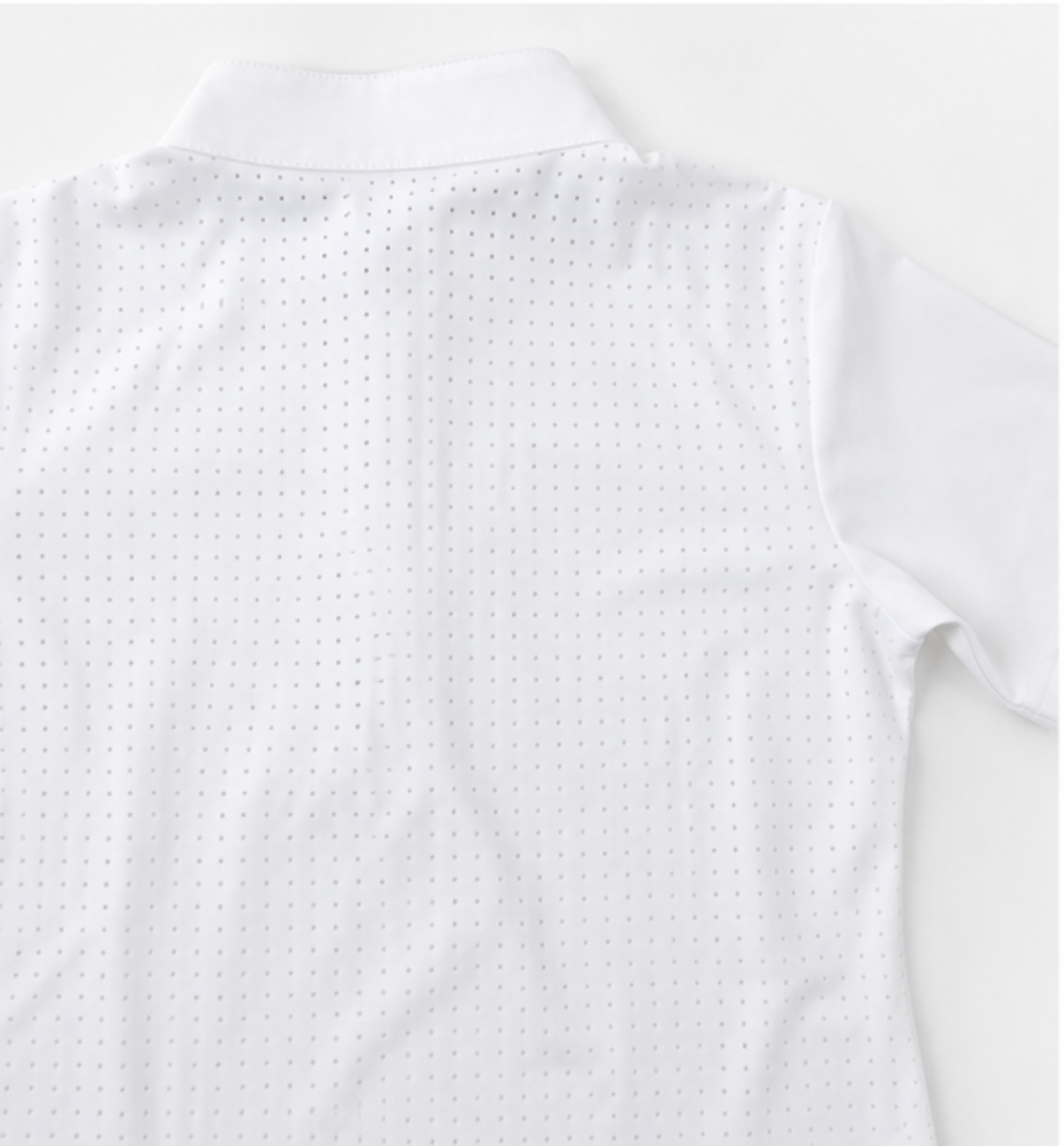 Aríus Swarovski stævnebluse, hvid