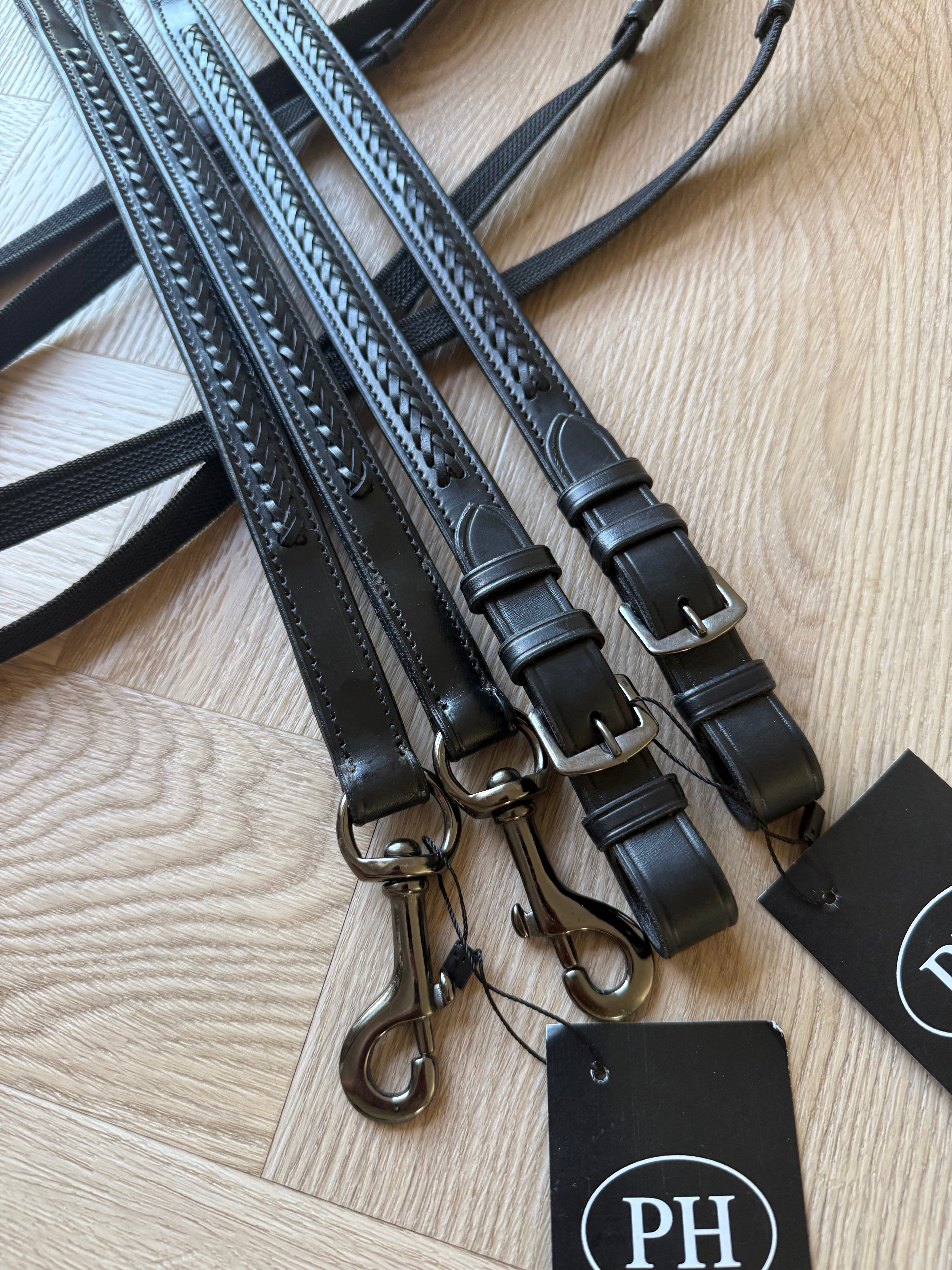 PH webtøjle “exclusive braid” BLACK