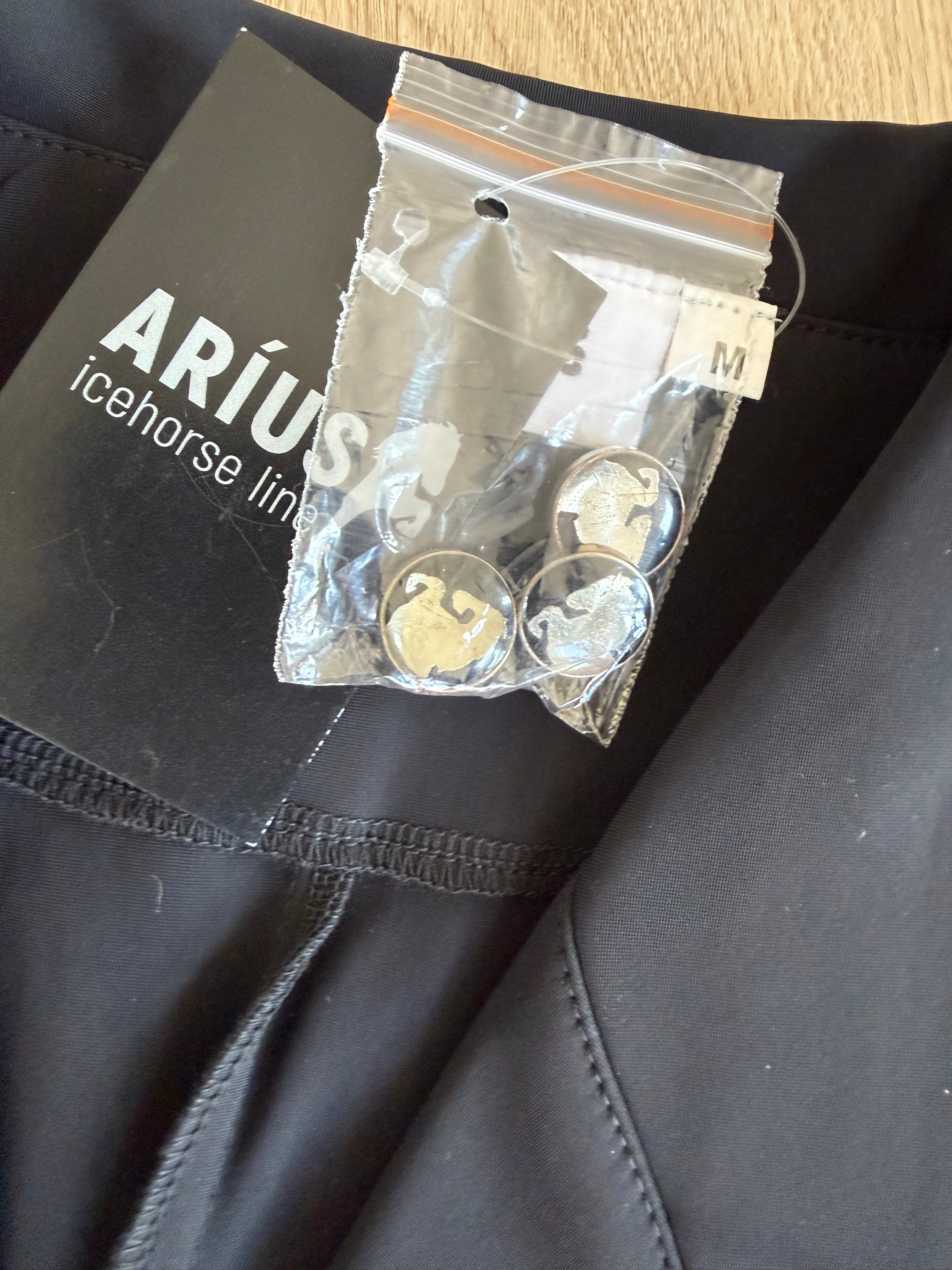 Aríus tecnical stævnejakke, sort - Aríus Icehorse Line