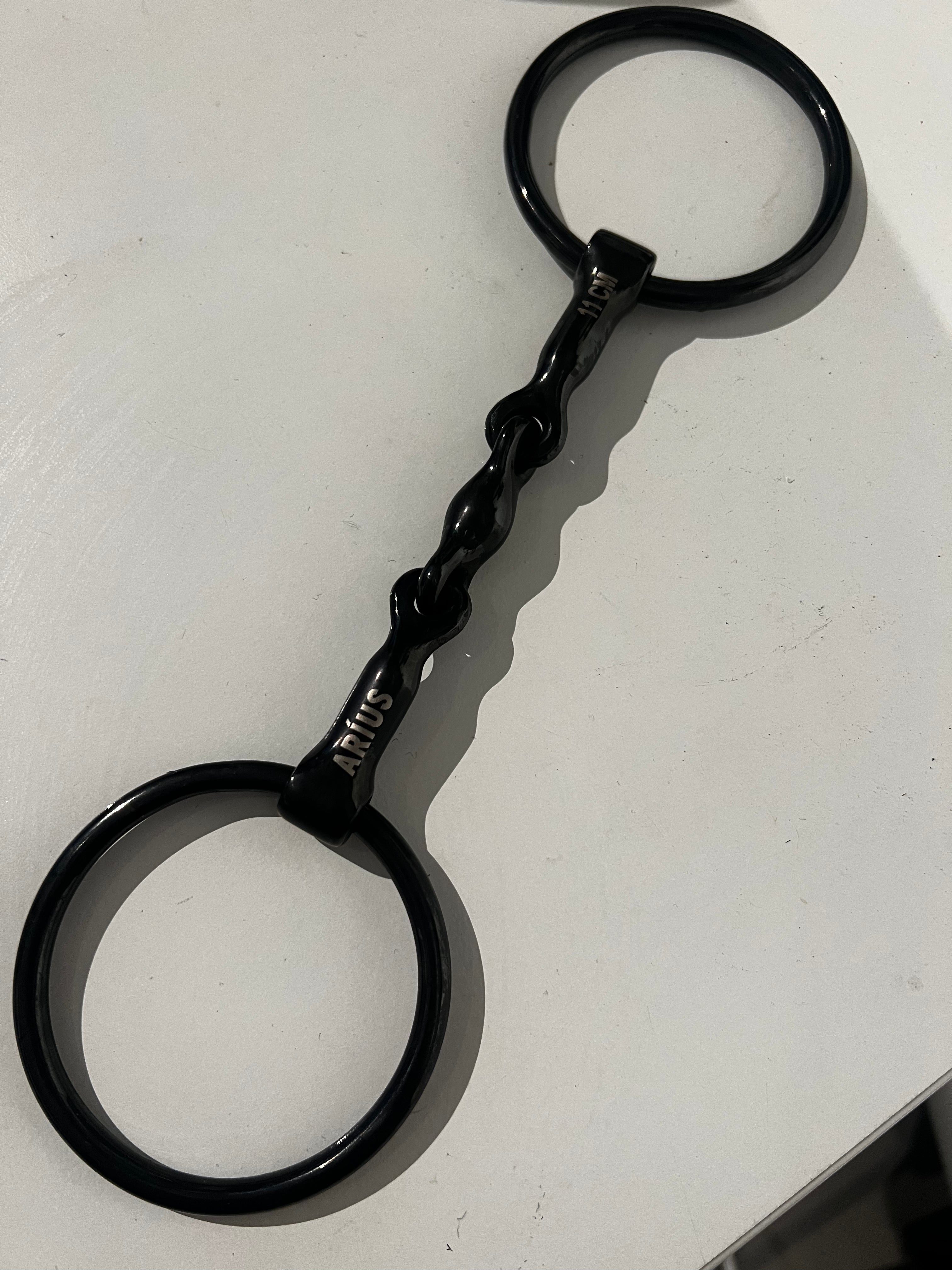 Aríus titanium bid BLACK 3 delt løse ringe - Aríus Icehorse Line