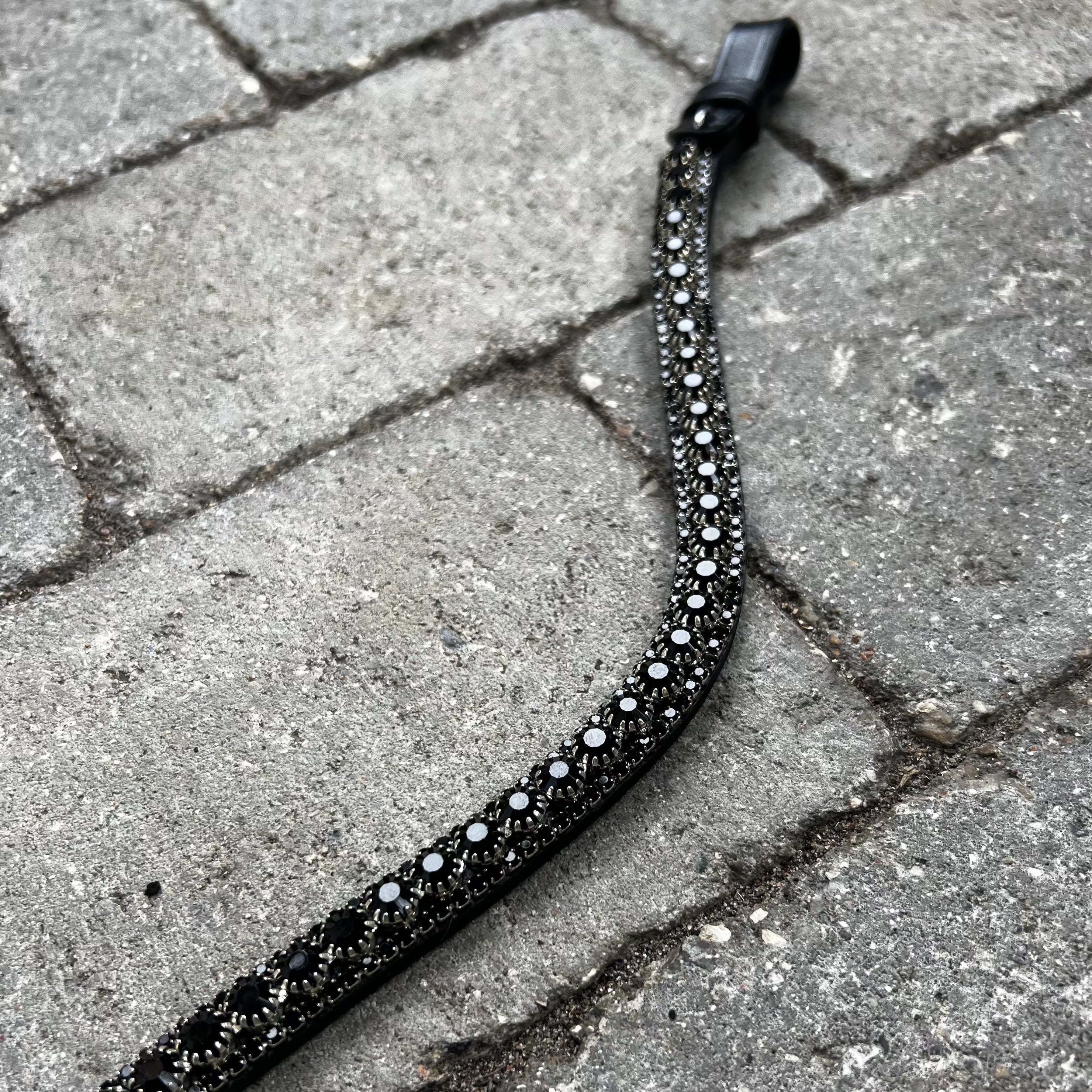PH deluxe pandebånd diamond 3 rows black - Aríus Icehorse Line