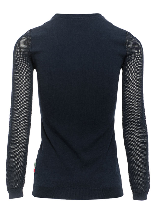 AA PLATINUM STRIKTRØJE PERFORATED navy blå - Aríus