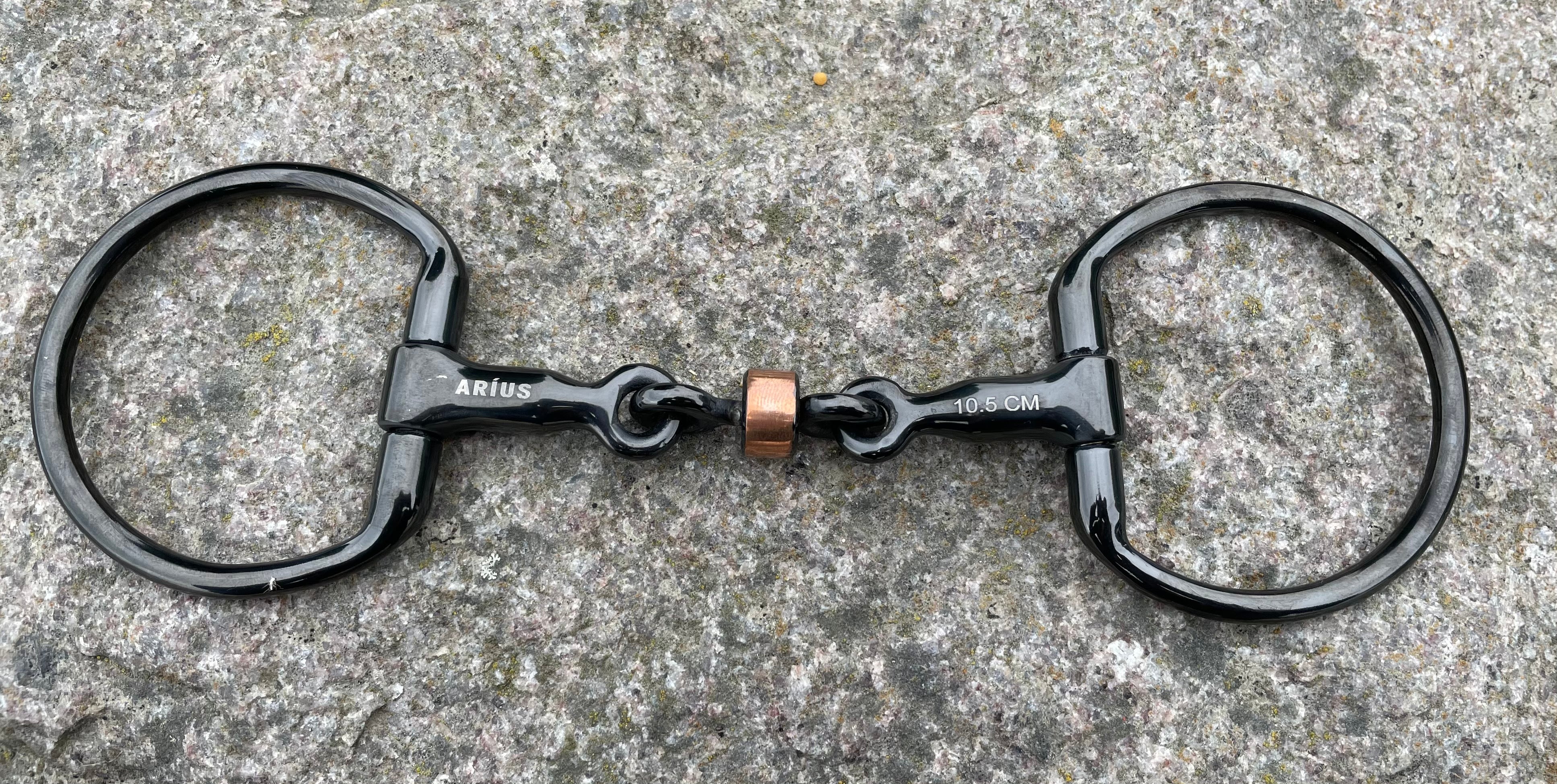 ARÍUS BLACK TITANIUM MUFFEBID 3 DELT MED KOBBERRULLE - Aríus