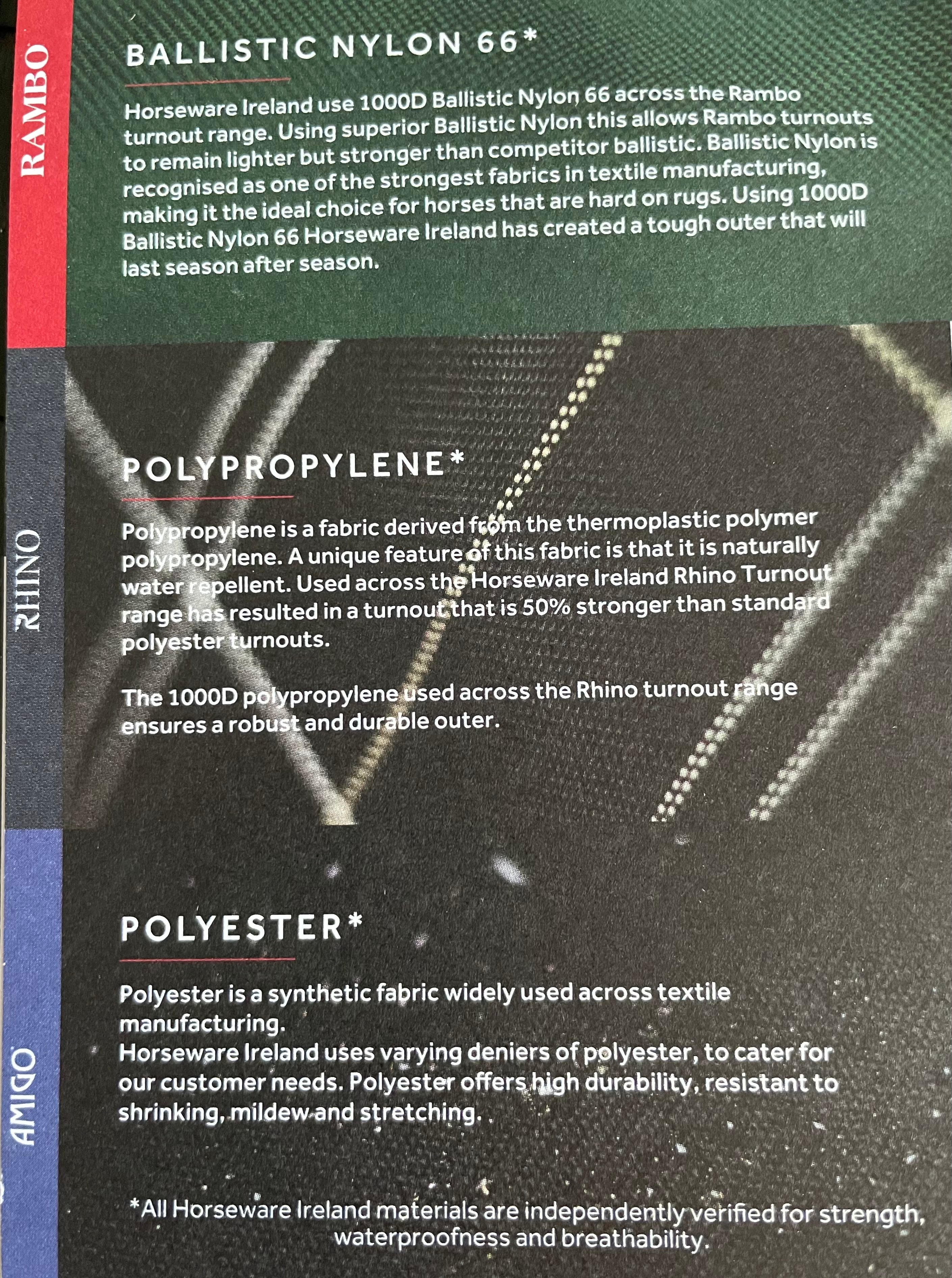 Horseware Rambo Icelandic 100 grams overgangsdækken - Aríus