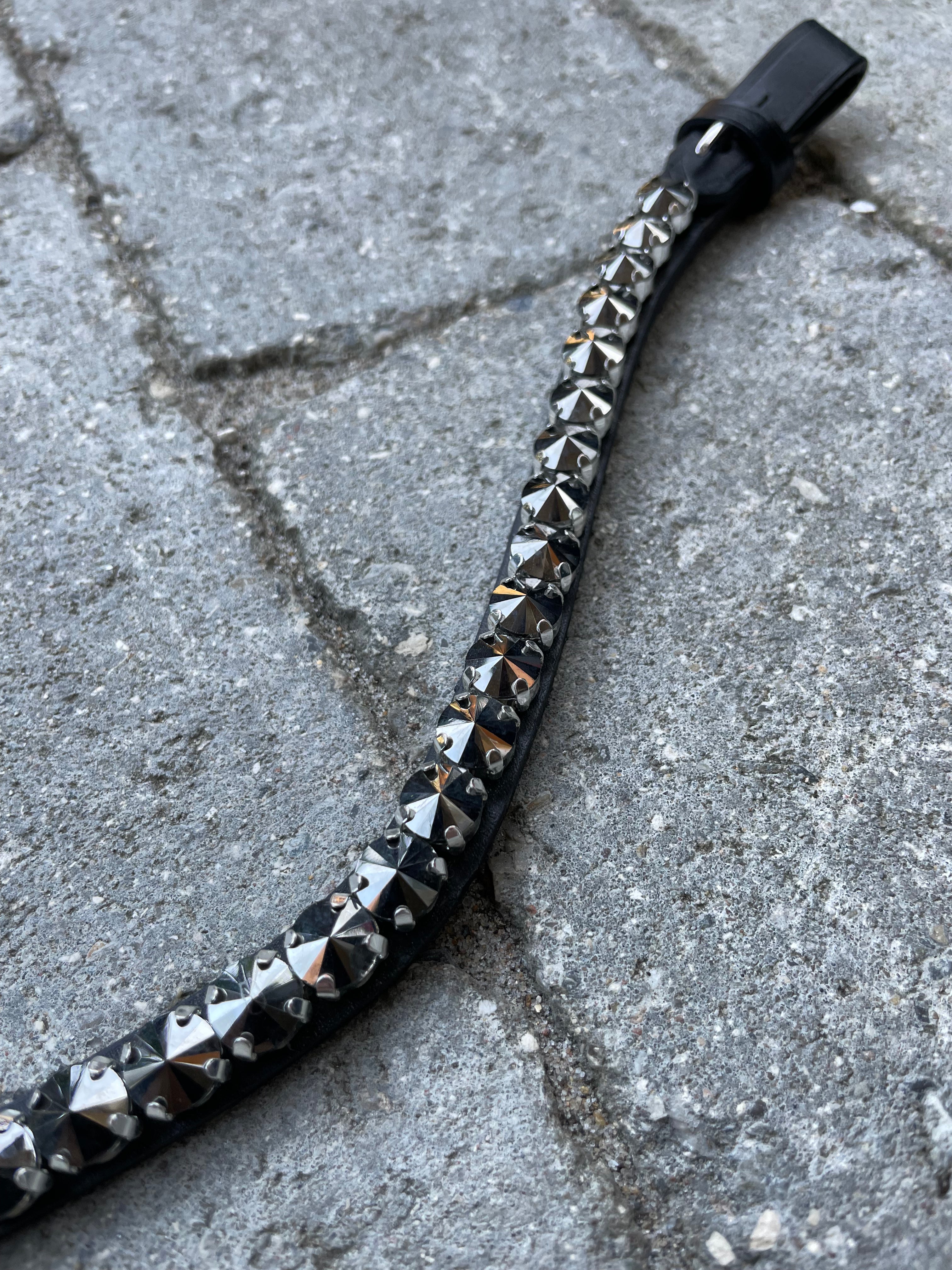 PH deluxe pandebånd “Big diamonds” silver - Aríus Icehorse Line