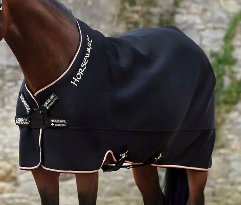 Horseware Rambo Airmax cooler dækken sort - Aríus Icehorse Line