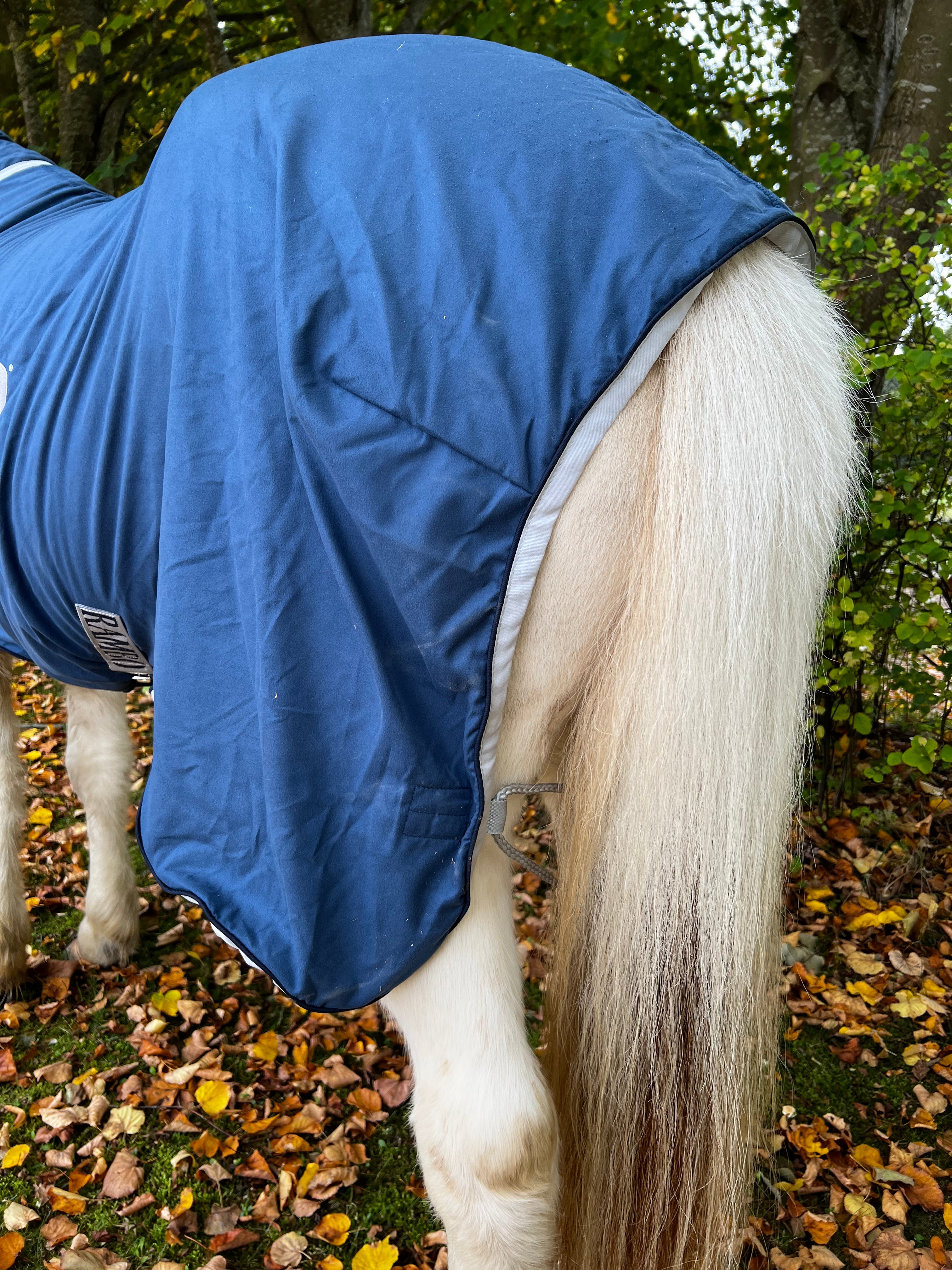 Horseware Rambo Dry Rug SUPREME, blå - Aríus Icehorse Line